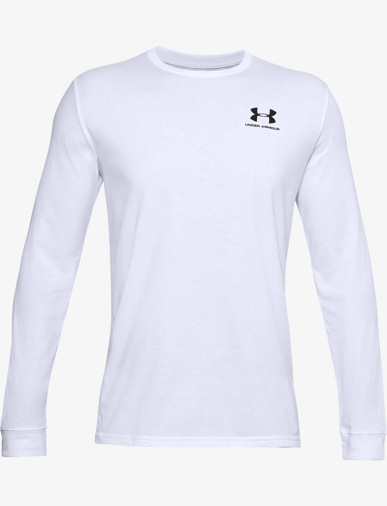 Under Armour - UA SPORTSTYLE LEFT CHEST LS - longsleeved tops - white - 0