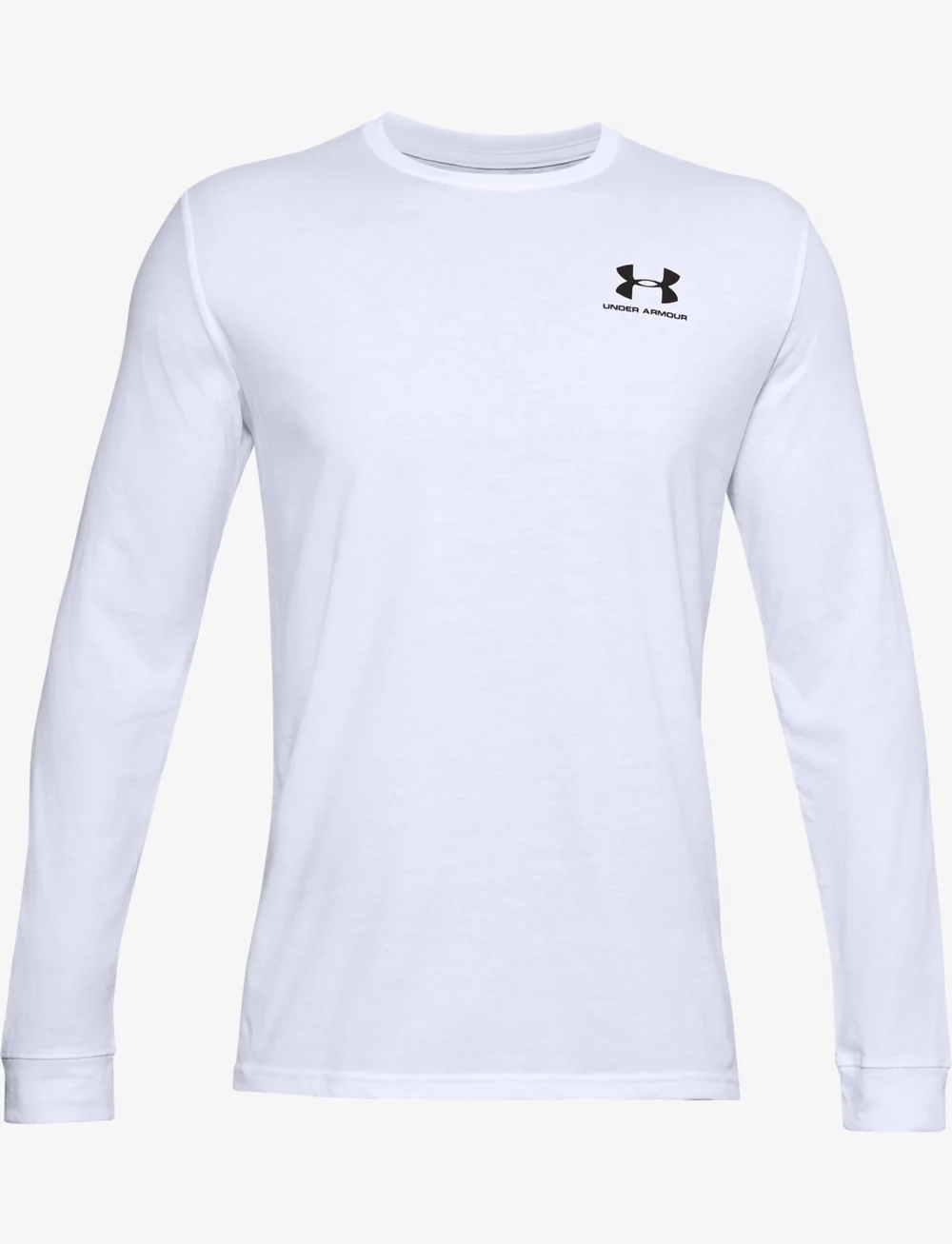 Under Armour - UA SPORTSTYLE LEFT CHEST LS - langarmshirts - white - 1