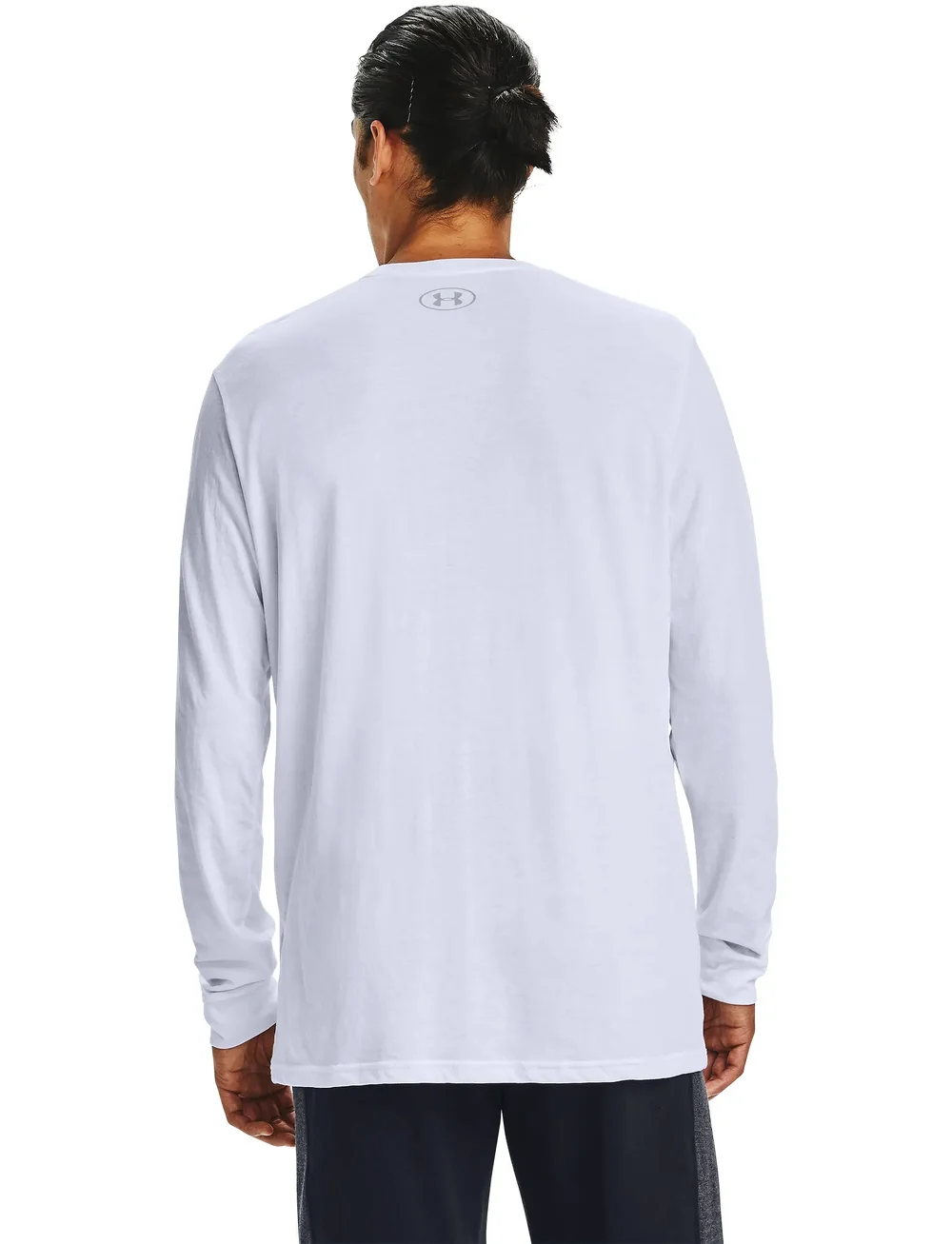 Under Armour - UA SPORTSTYLE LEFT CHEST LS - langarmshirts - white - 3