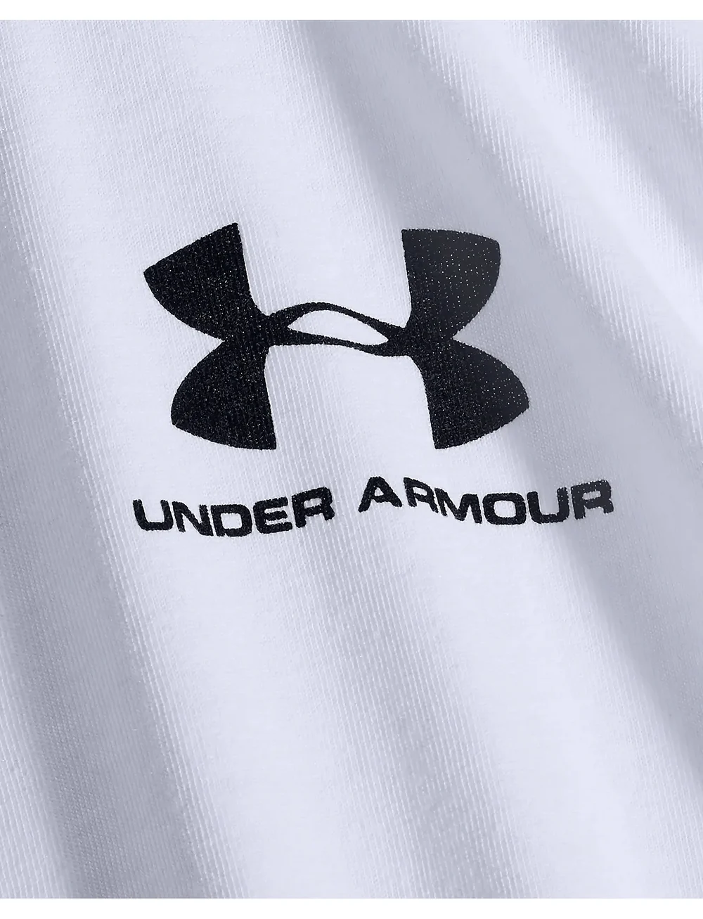 Under Armour - UA SPORTSTYLE LEFT CHEST LS - langarmshirts - white - 5