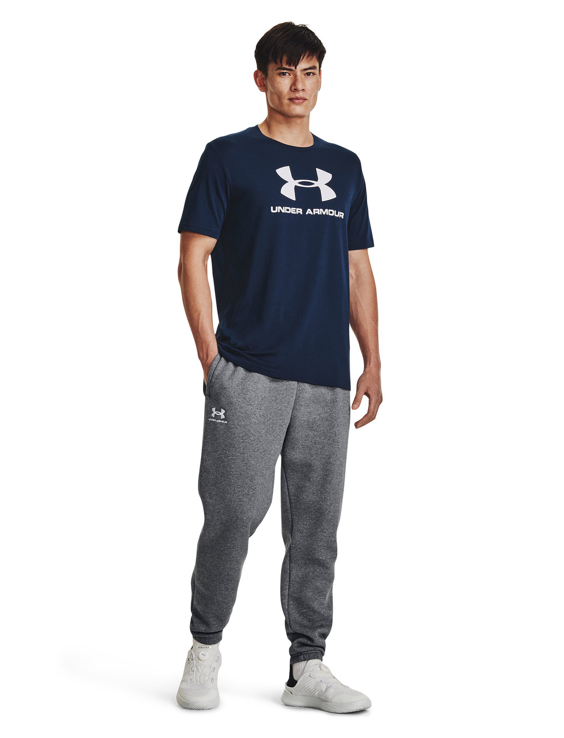 Under Armour Ua M Sportstyle Logo Ss T Shirts Boozt