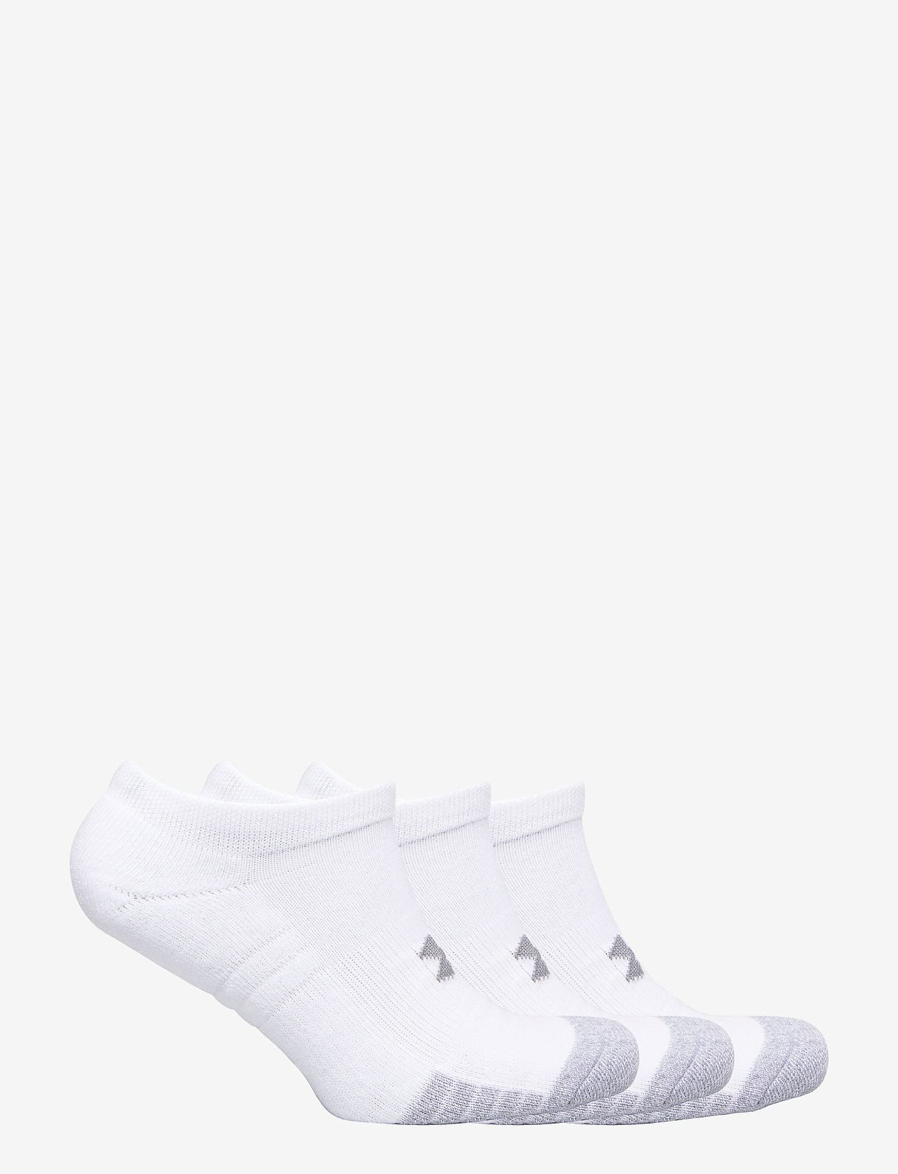 Under Armour - UA Heatgear No Show 3pk - white - 4