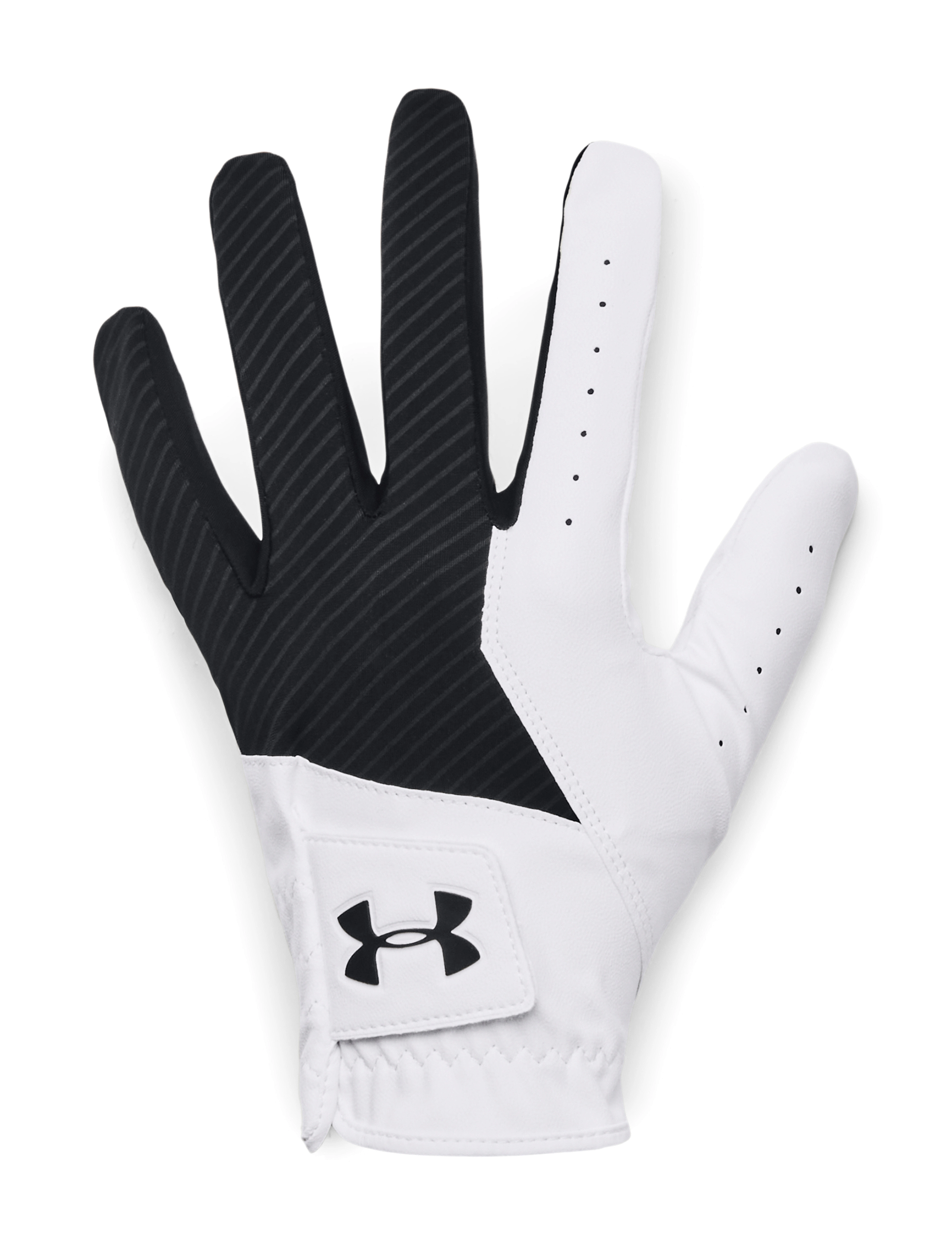 Under Armour Ua Medal Golf Glove, LEFT/XL, White, Sportsudstyr > Golfudstyr, Herre