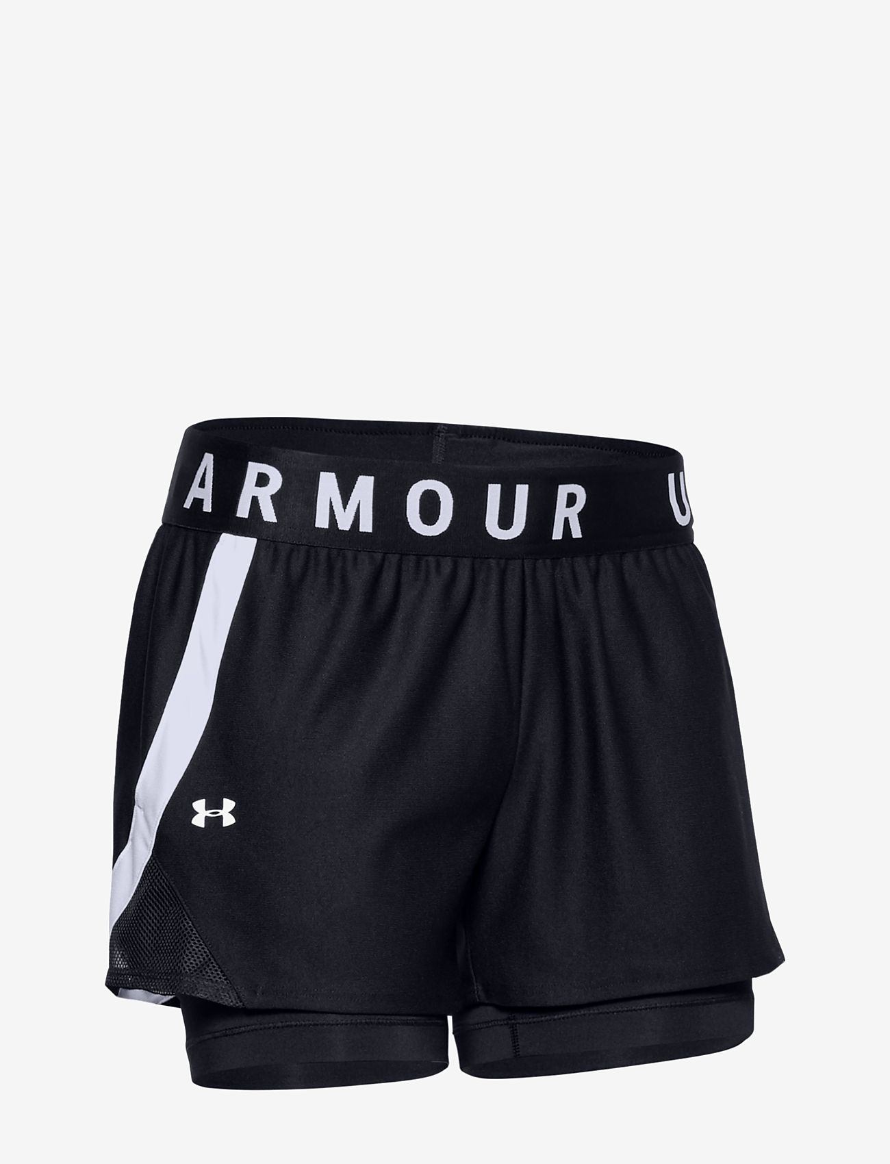 Under Armour - Play Up 2-in-1 Shorts - treenishortsit - black - 1