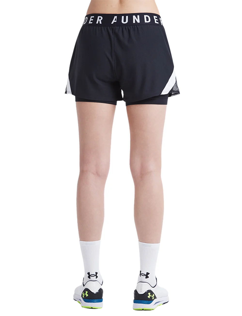 Under Armour - Play Up 2-in-1 Shorts - lühikesed treeningpüksid - black - 4