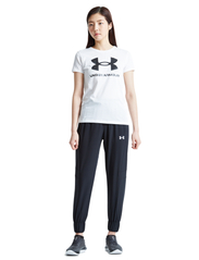 Under Armour - UA W SPORTSTYLE LOGO SS - topit & t-paidat - white - 0