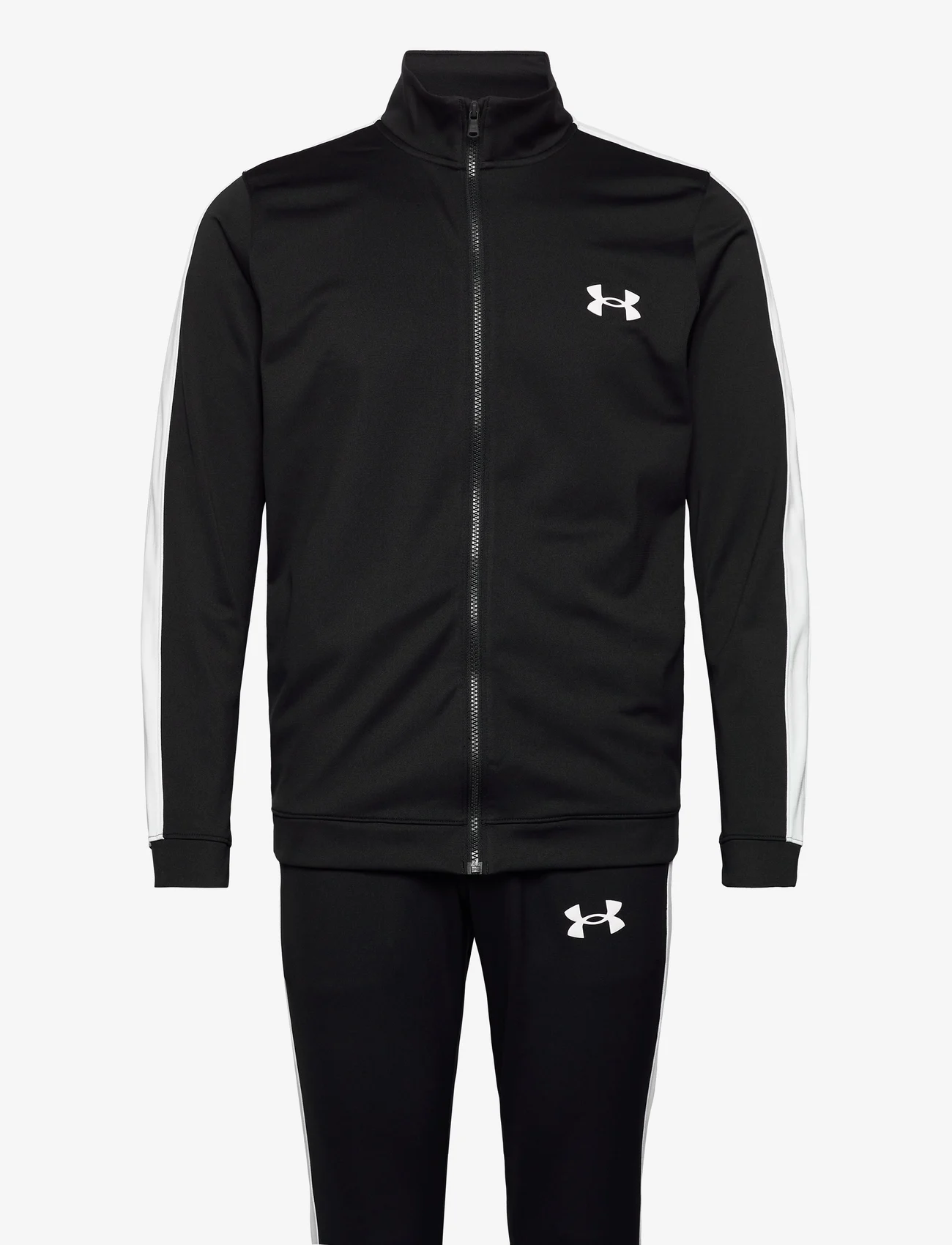 Under Armour - UA Rival Knit Track Suit - mid layer jackets - black - 1