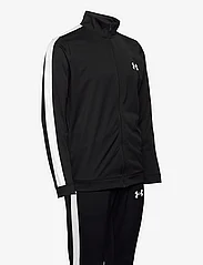 Under Armour - UA Knit Track Suit - mid layer jackets - black - 2