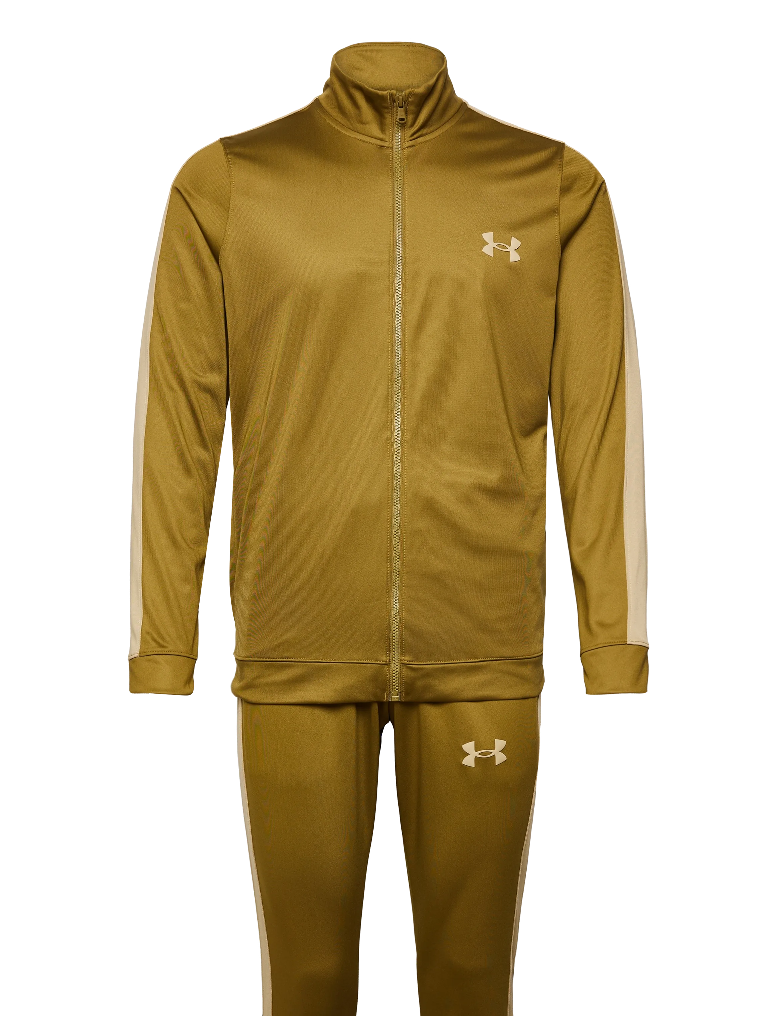 Under Armour Ua Rival Knit Track Suit, M, Sweatshirts & Hoodies, Khakigrün - Tracksuits Sets, Männerswear