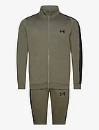 UA Rival Knit Track Suit - MARINE OD GREEN
