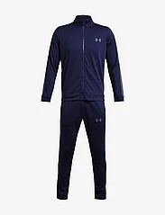 Under Armour - UA Knit Track Suit - mid layer jackets - midnight navy - 0