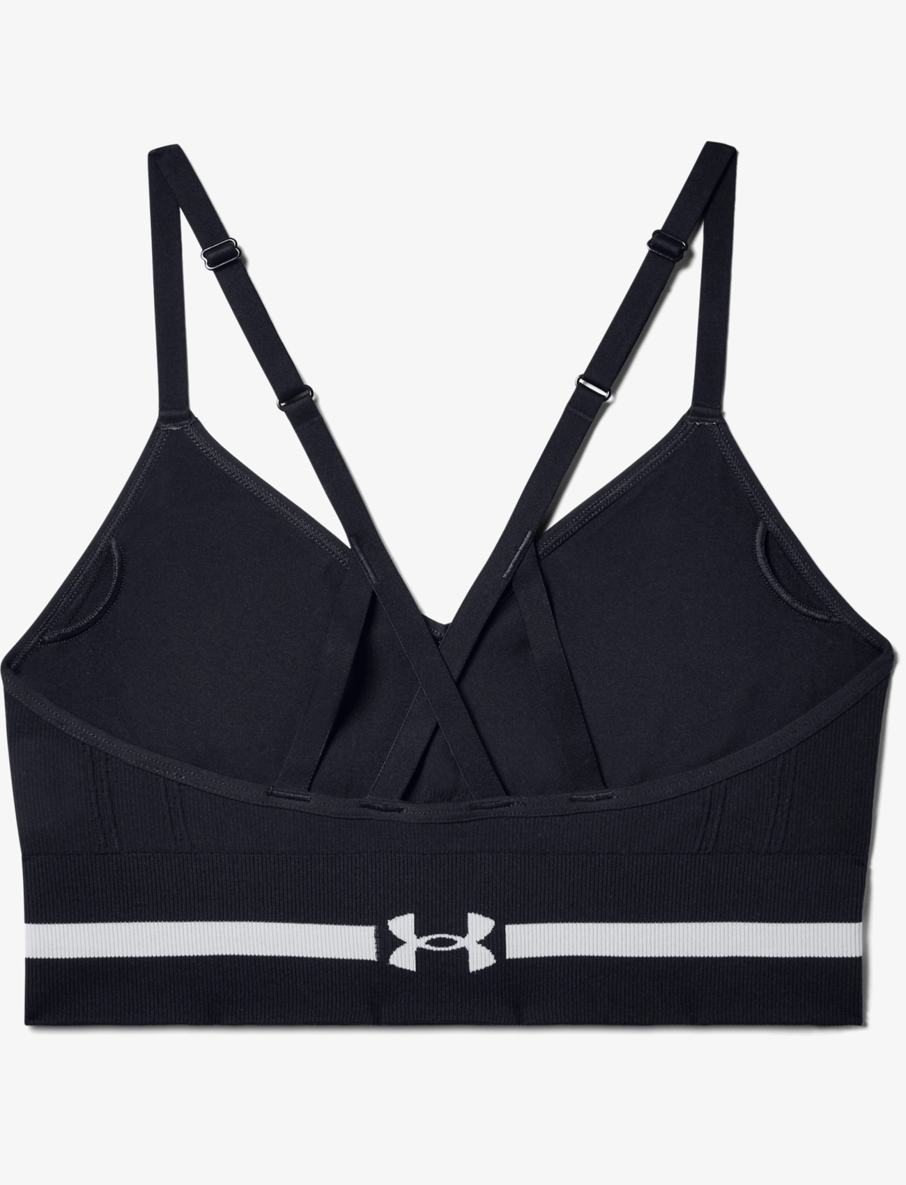 Under Armour - UA Seamless Low Long Bra - black - 2