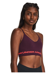 Under Armour - UA Seamless Low Long Bra - sport bras - dark maroon - 2