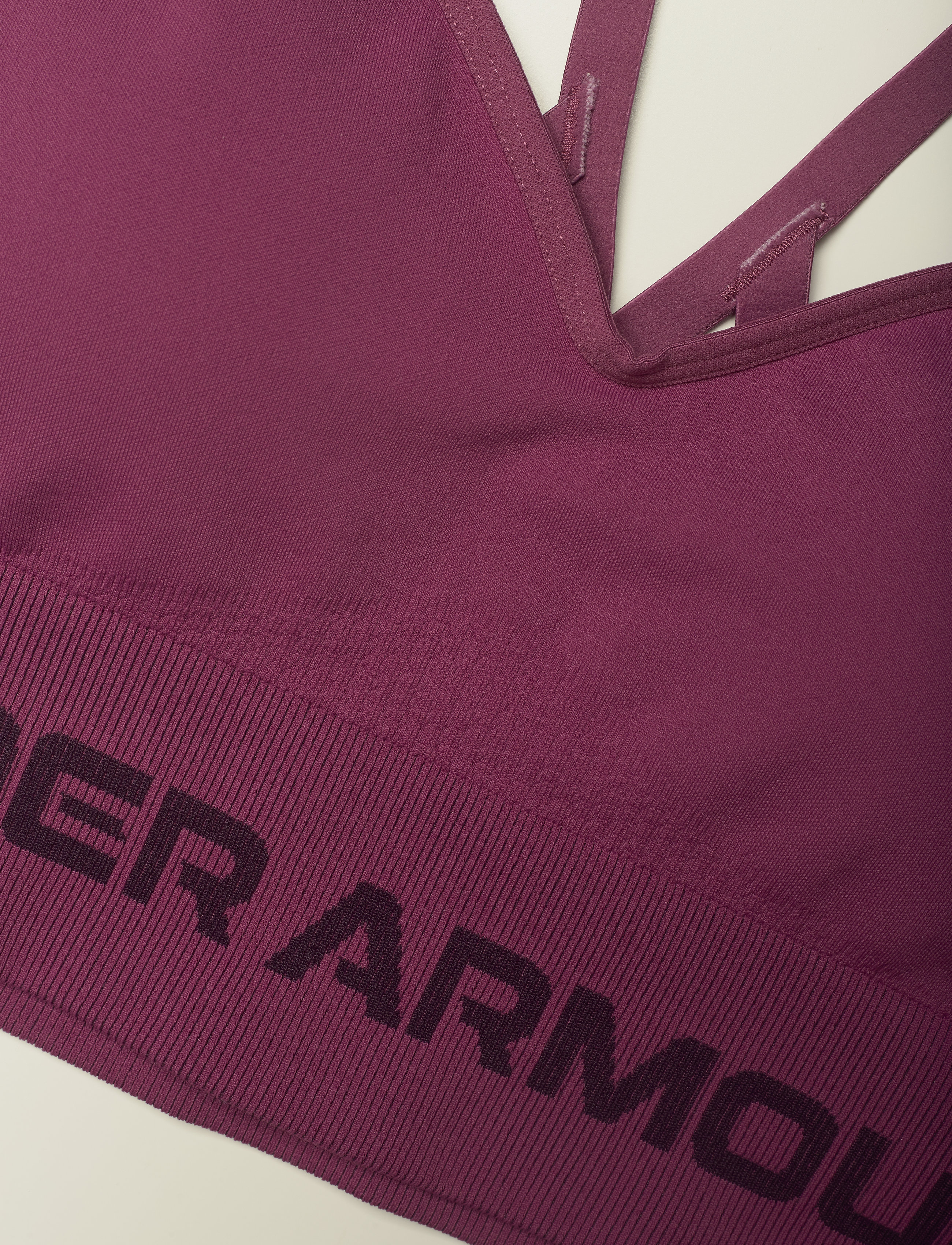 Under Armour - UA Seamless Low Long Bra - pink quartz - 2