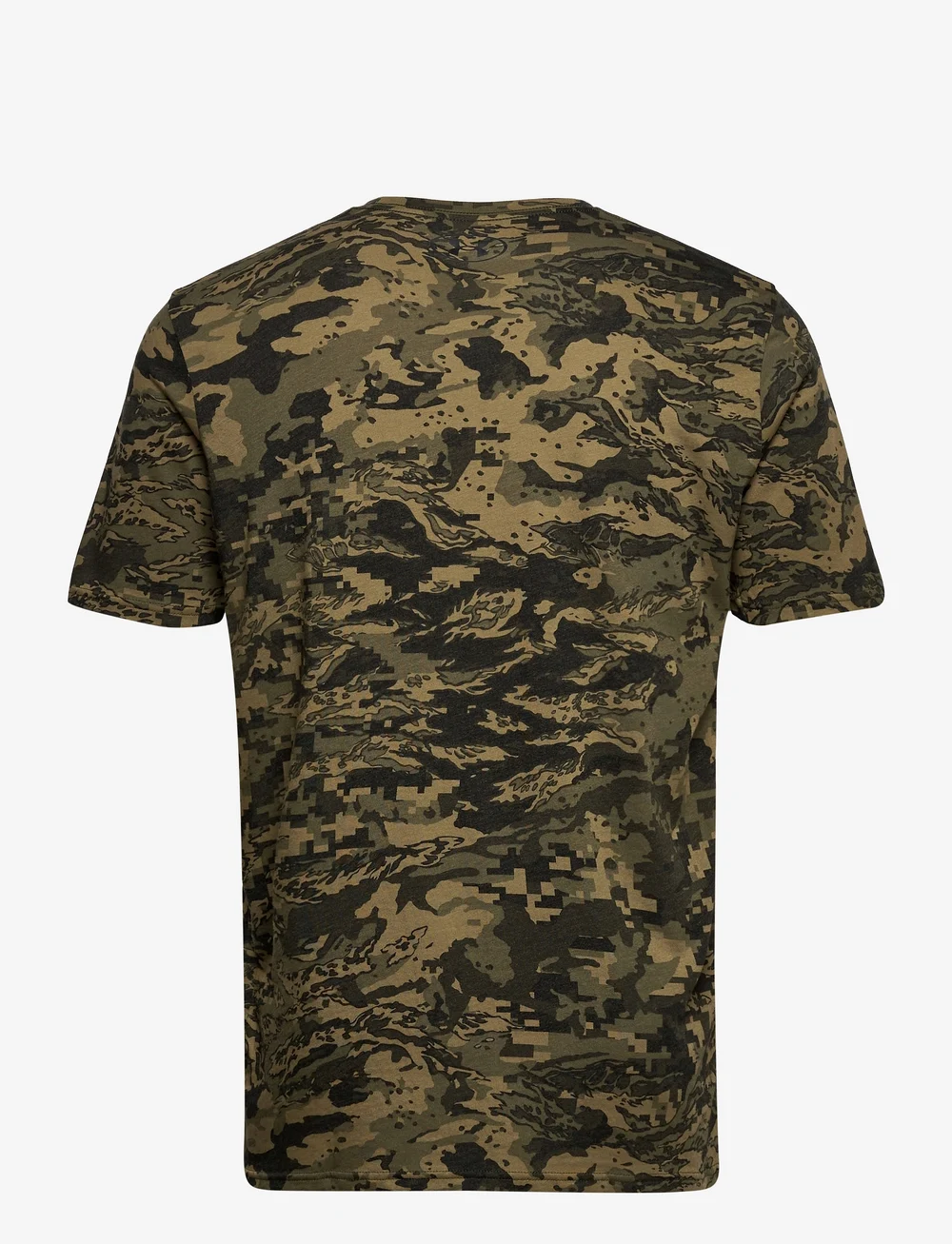 Under Armour - UA ABC CAMO SS - oberteile & t-shirts - black - 2