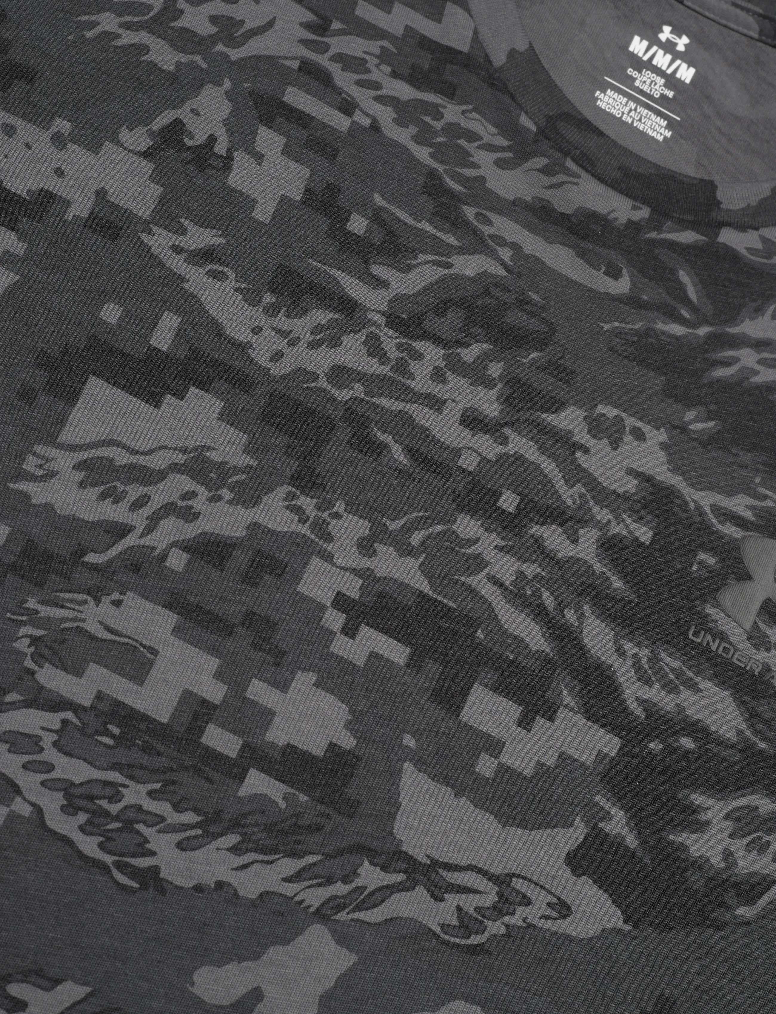 Under Armour - UA ABC CAMO SS - najniższe ceny - castlerock - 4