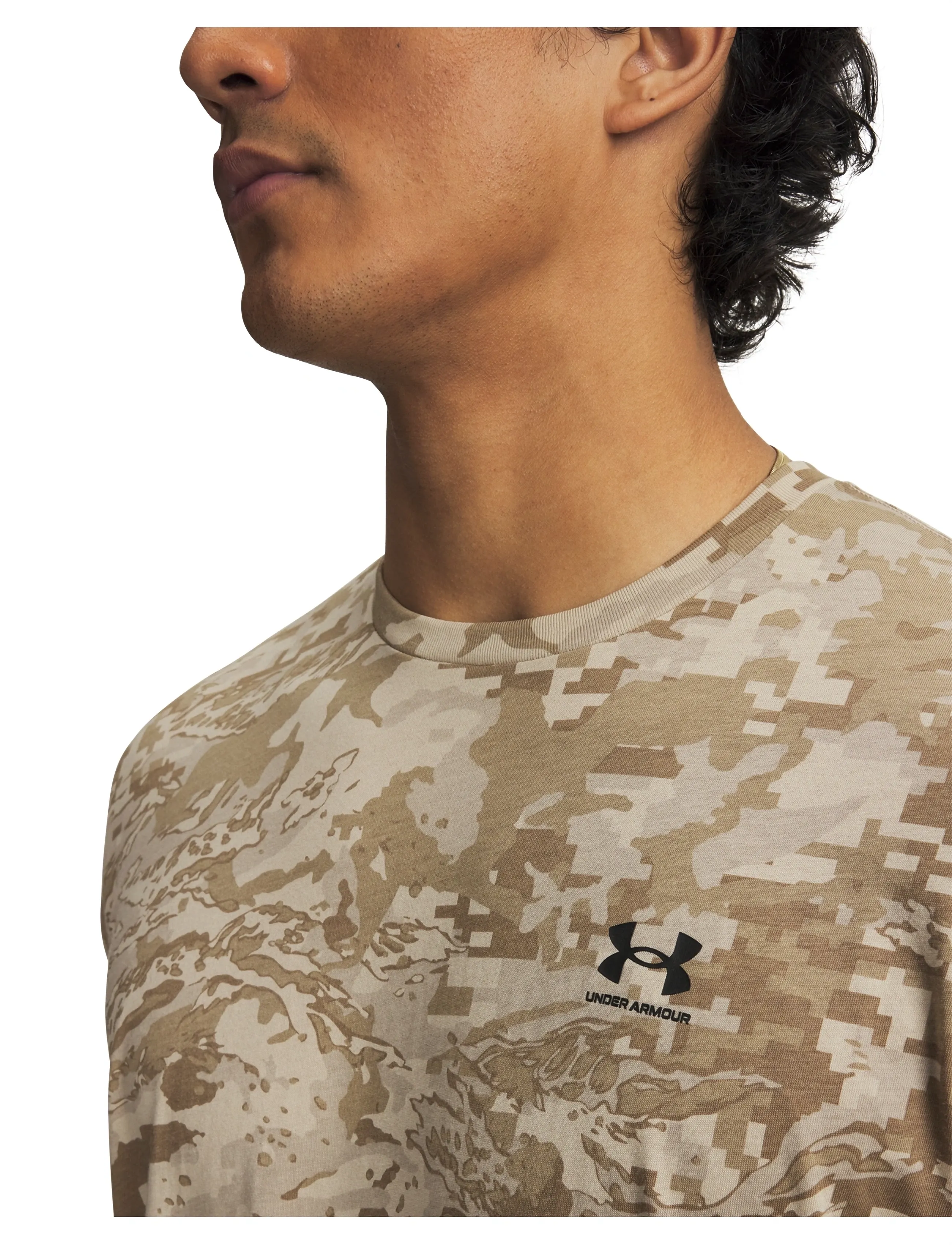 Under Armour - UA ABC CAMO SS - alussärgid ja t-särgid - city khaki - 4