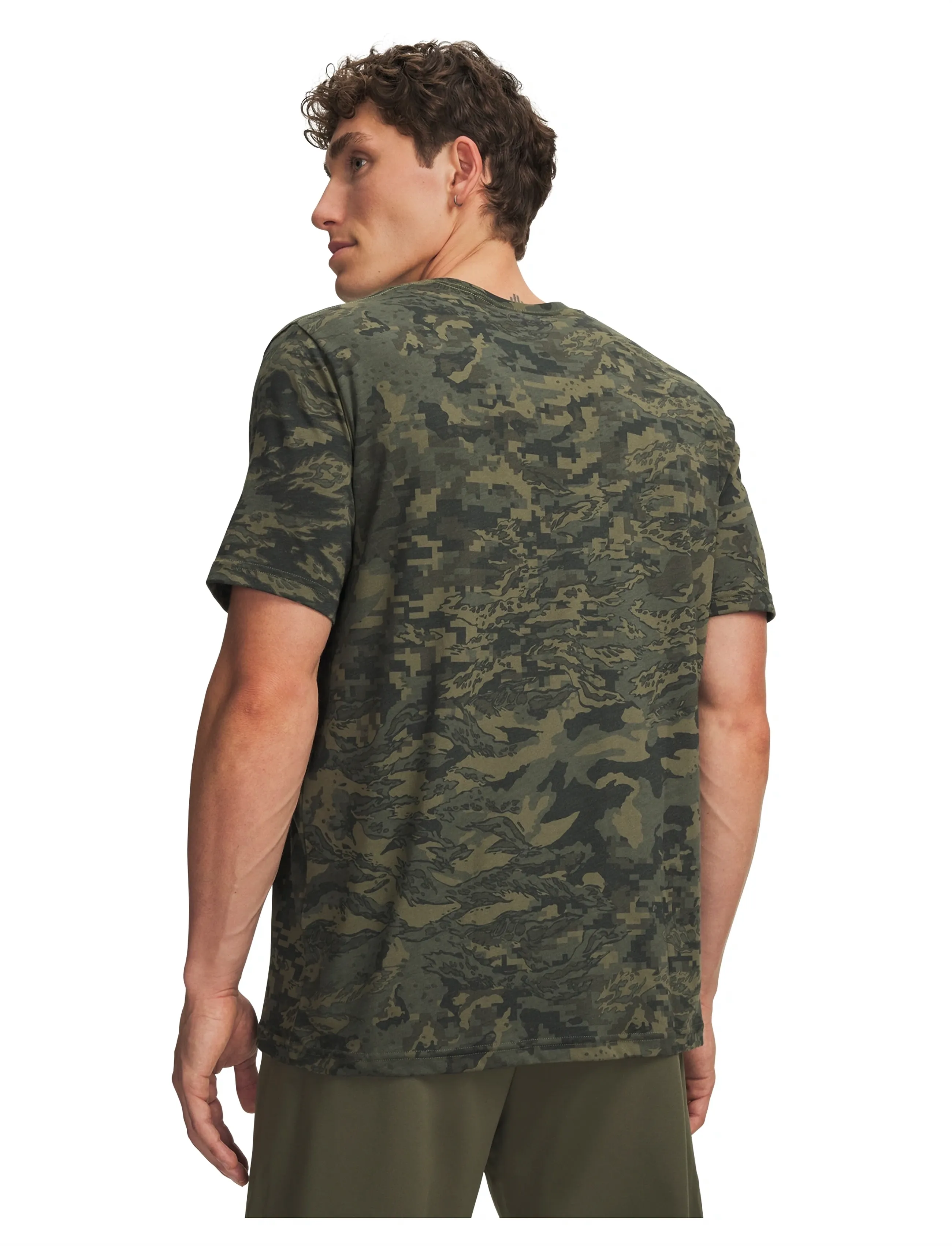 Under Armour - UA ABC CAMO SS - t-shirts - marine od green - 3