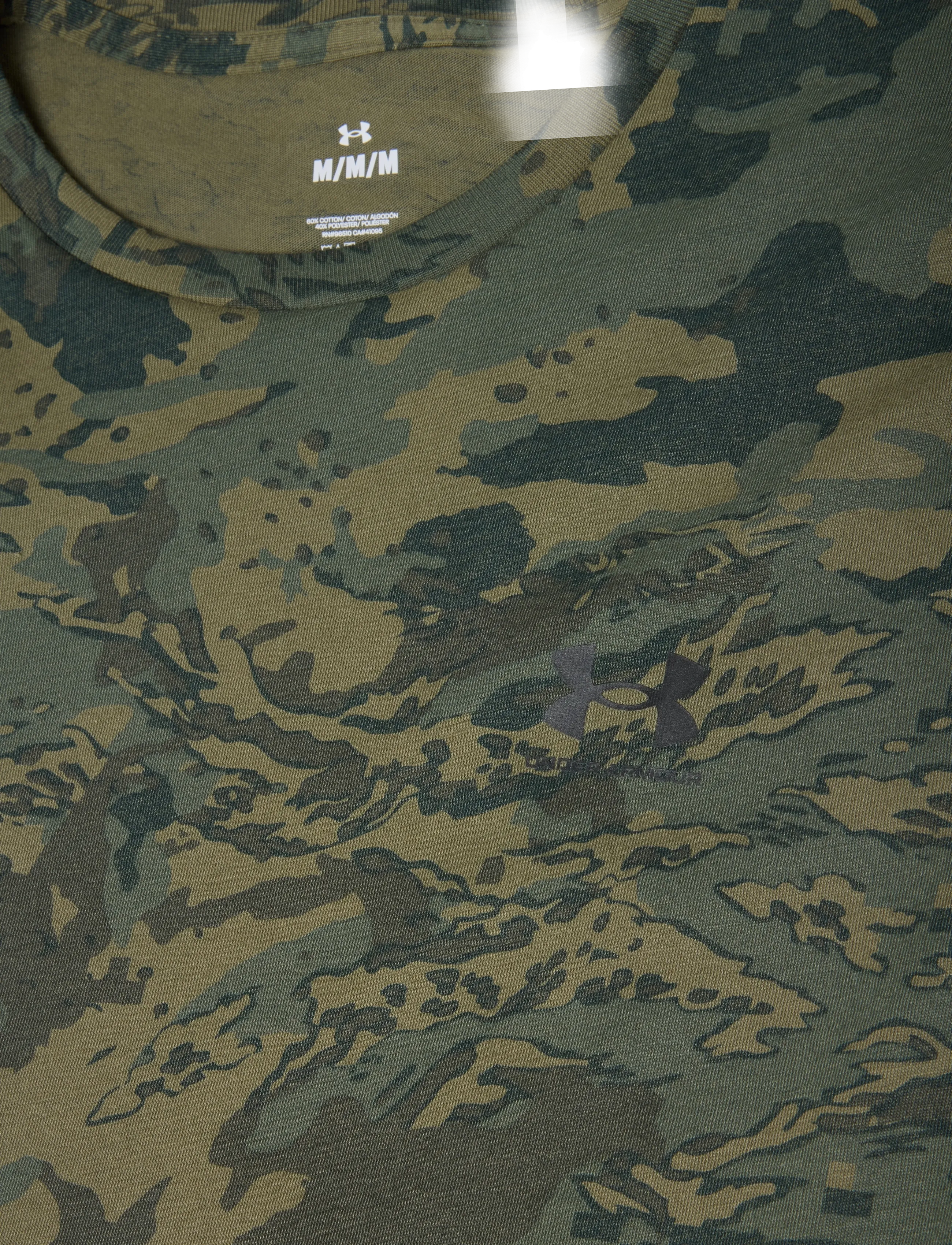 Under Armour - UA ABC CAMO SS - t-shirts - marine od green - 5