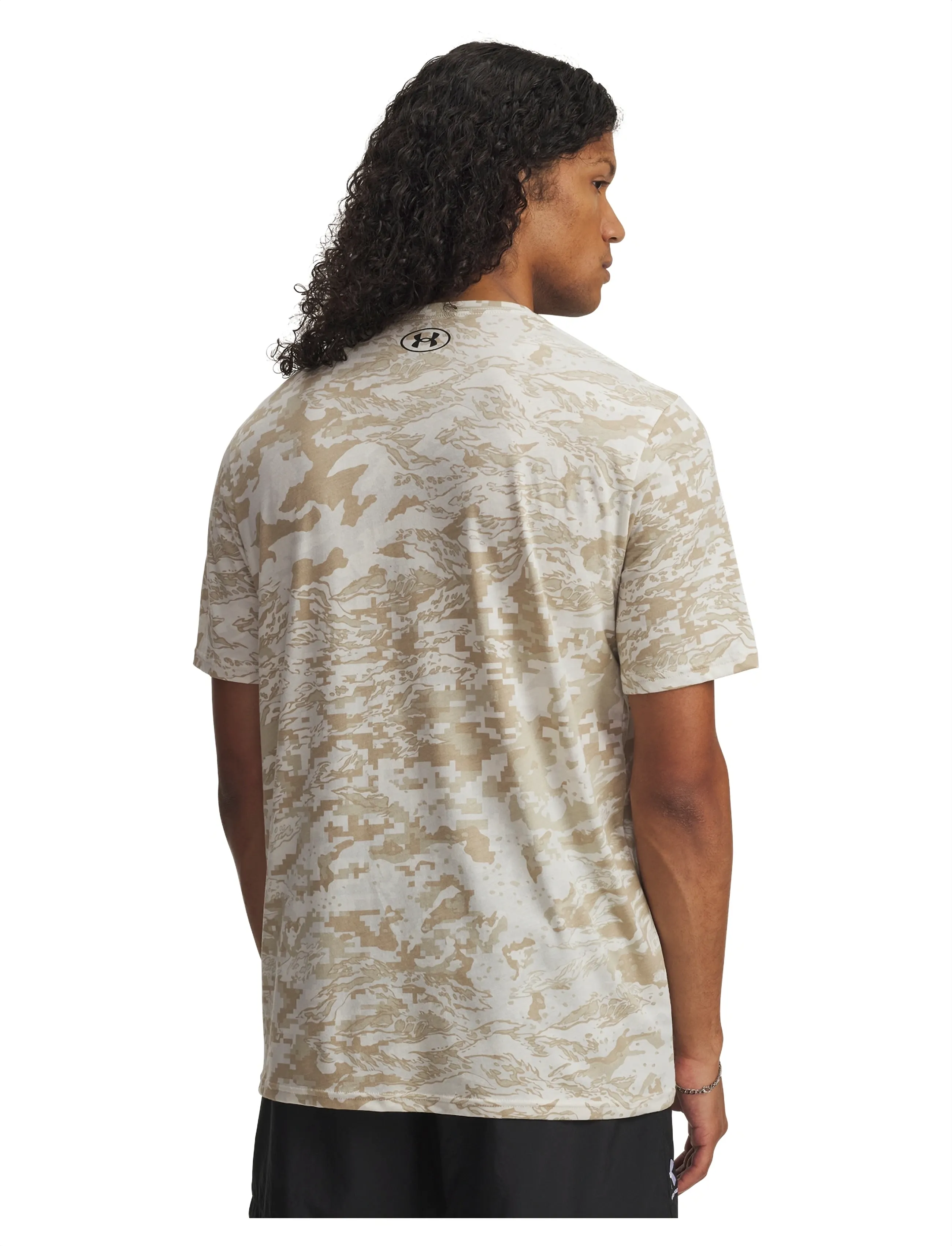 Under Armour - UA ABC CAMO SS - oberteile & t-shirts - stone - 3