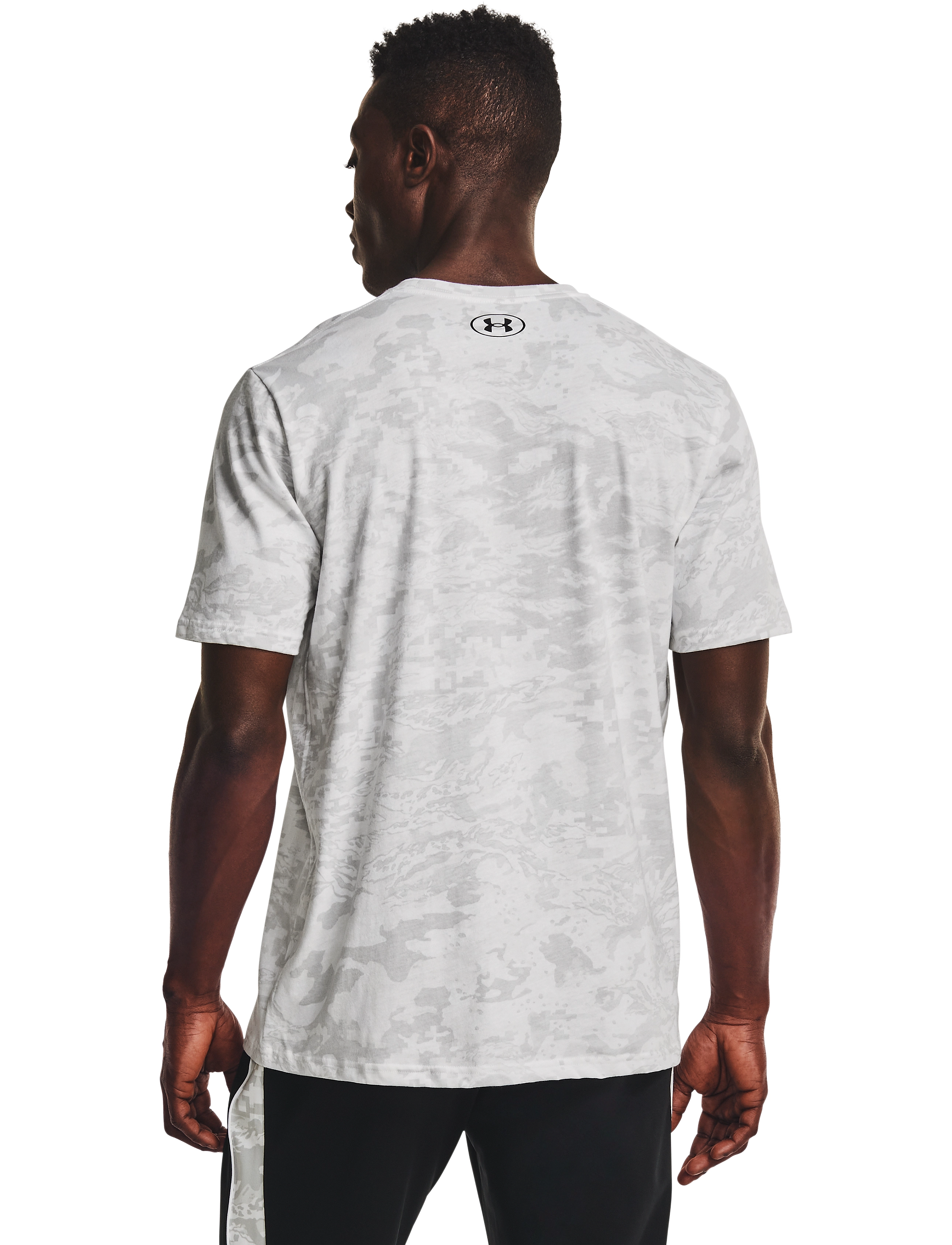Under Armour - UA ABC CAMO SS - oberteile & t-shirts - white - 4