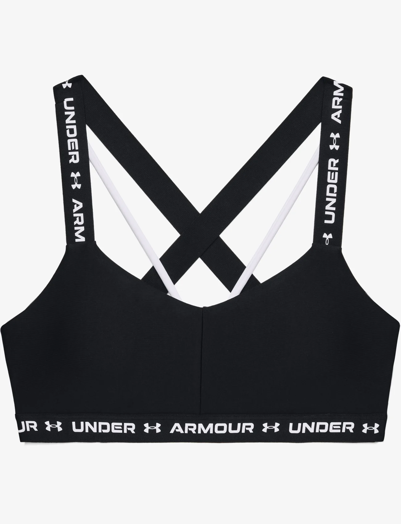 Under Armour - UA Crossback Low - sportbeha's: leichter halt - black - 0