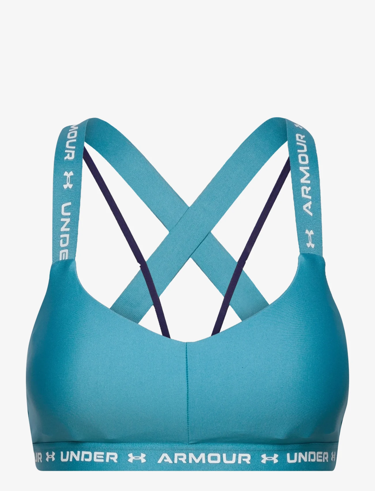 Under Armour - UA Crossback Low - sport bras: low - glacier blue - 0