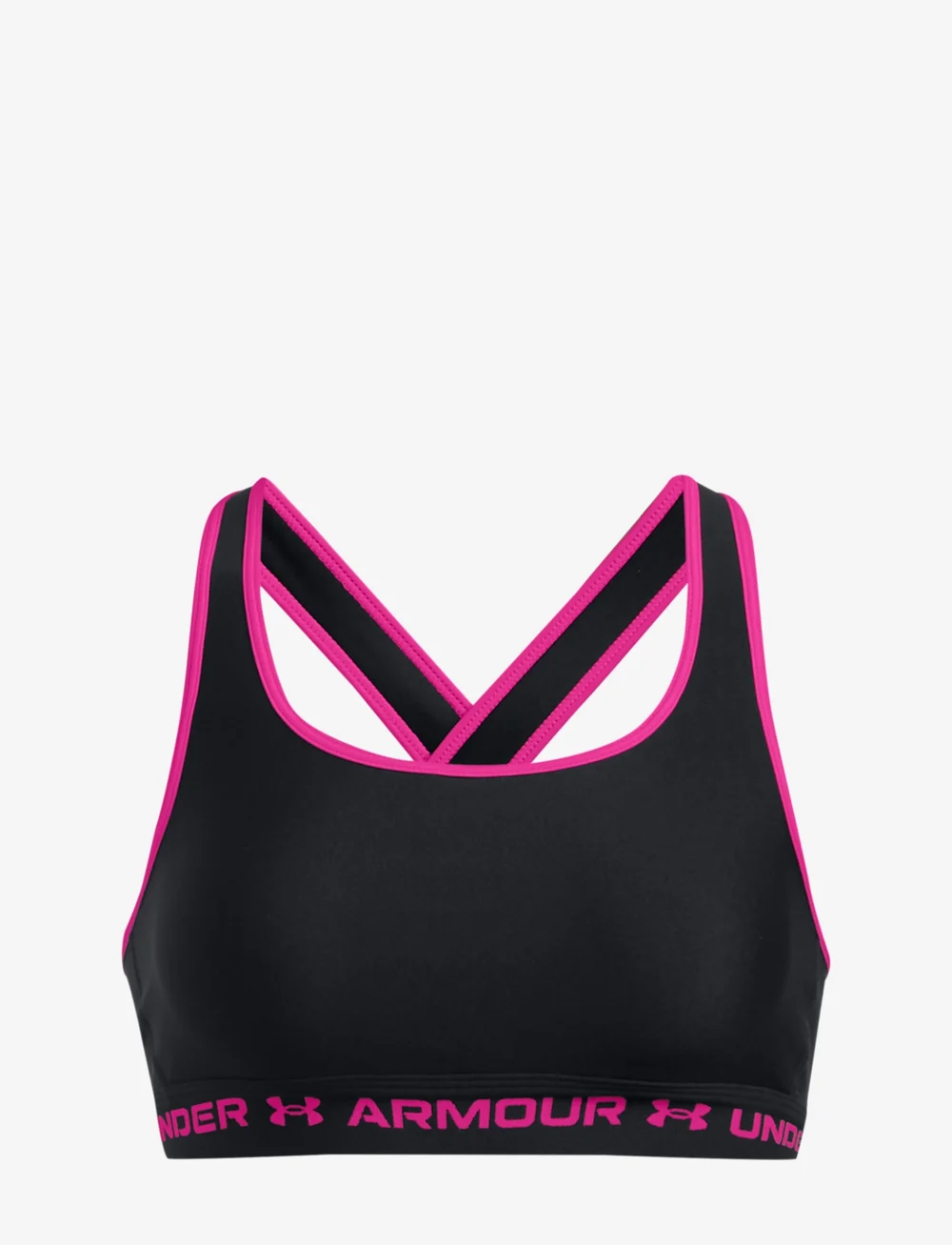 Under Armour - Crossback Mid Bra - medium support - black - 0