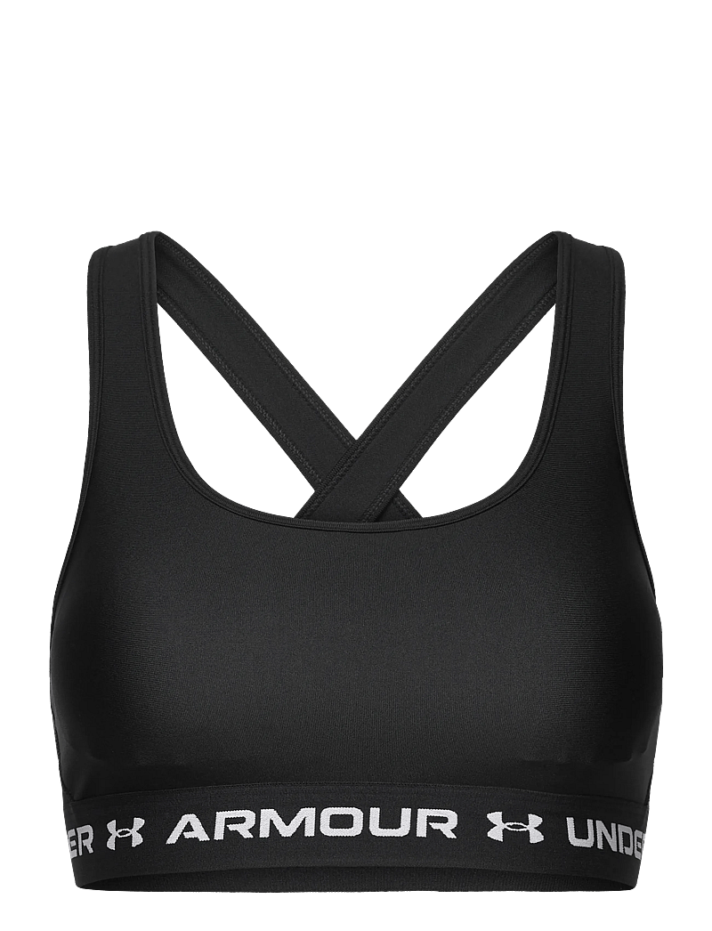 Under Armour - Crossback Mid Bra - mittlerer halt - black - 0