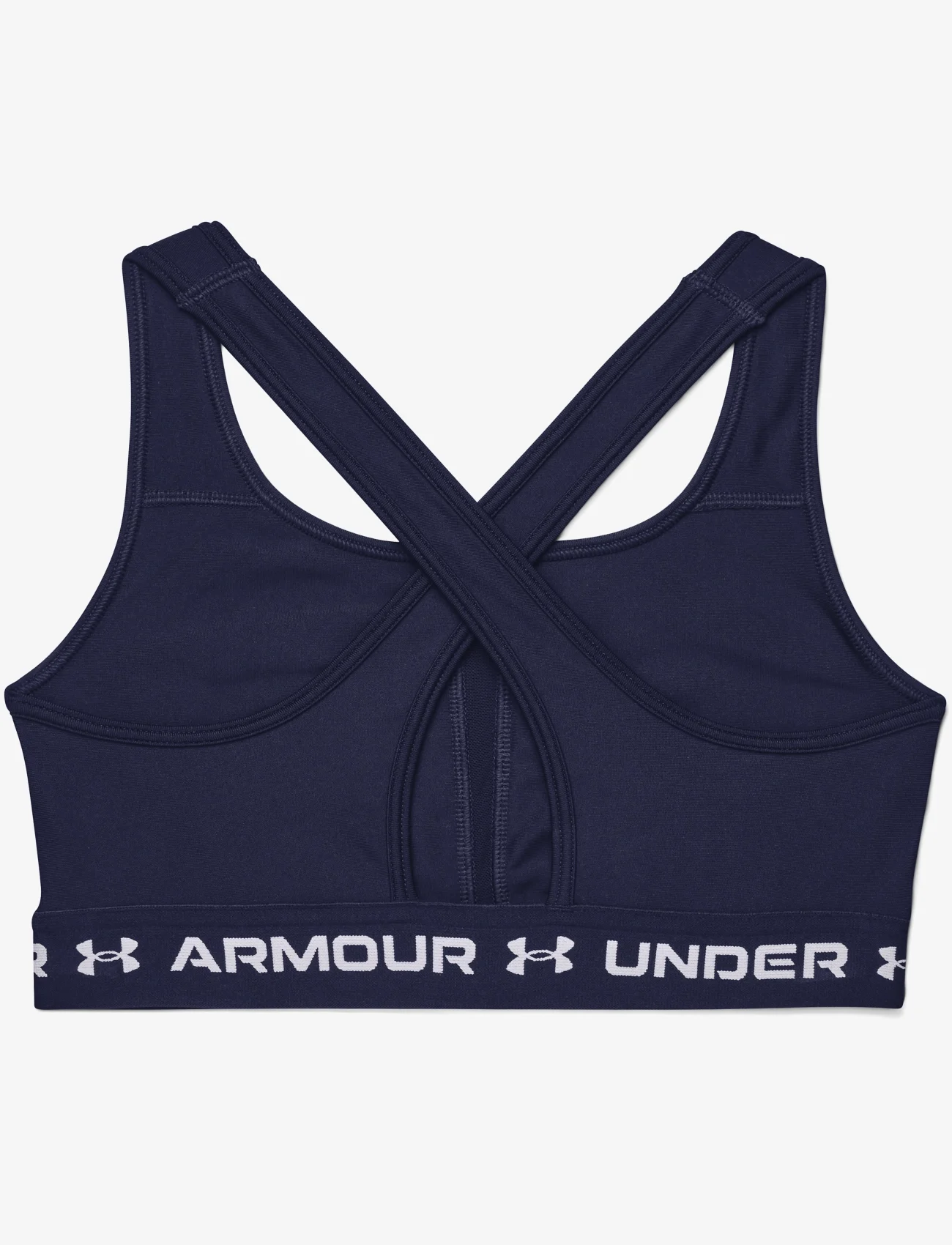 Under Armour - Crossback Mid Bra - sportinės liemenėlės: vidutiniškai prilaikančios - blue - 1