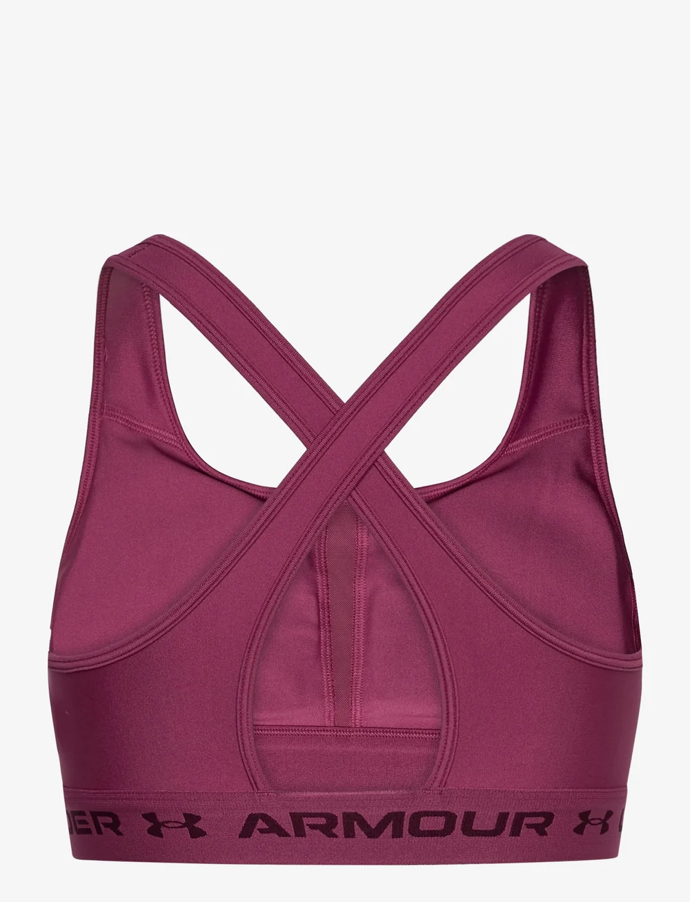 Under Armour - Crossback Mid Bra - medium support - fuchsia dusk - 2