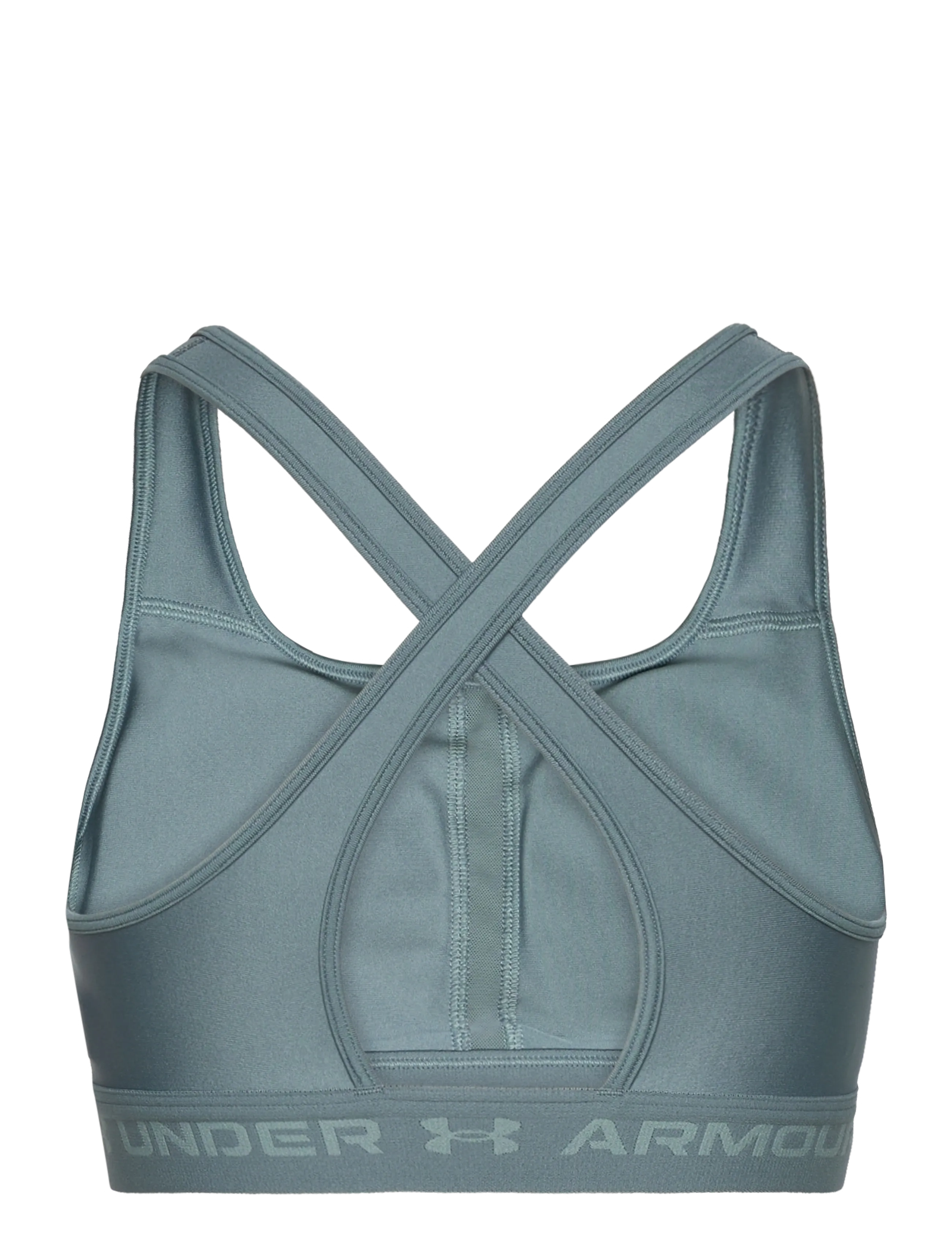Under Armour - Crossback Mid Bra - sports bh'er: medium støtte - jasper blue - 2