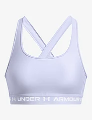 Under Armour - Crossback Mid Bra - urheiluliivit: medium tuki - purple - 0