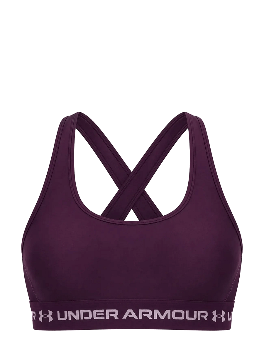 Under Armour - Crossback Mid Bra - medium support - purple echo - 1