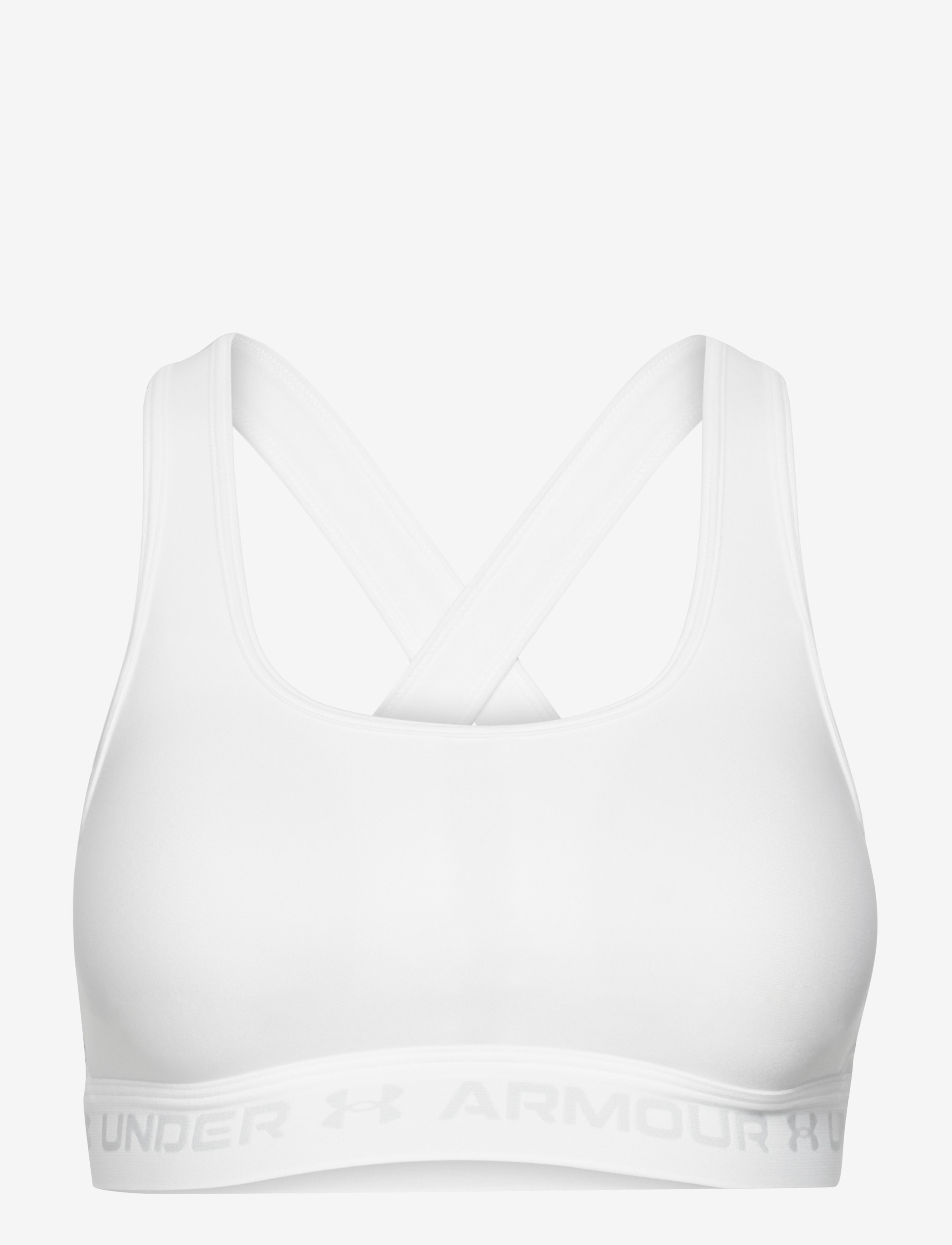 UNDER ARMOUR Crossback Mid BH Weiß - L - Damen
