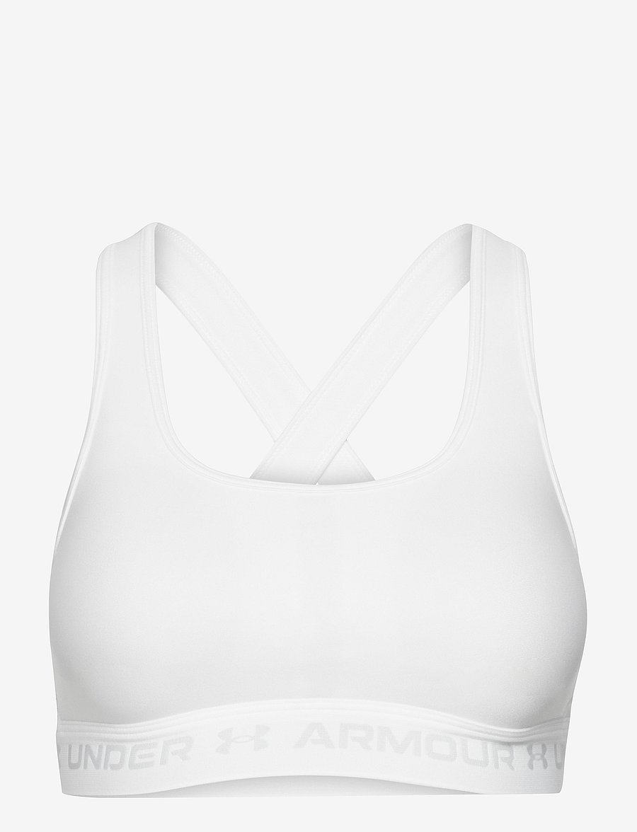 Under Armour - Crossback Mid Bra - keskmine toestus - white - 1