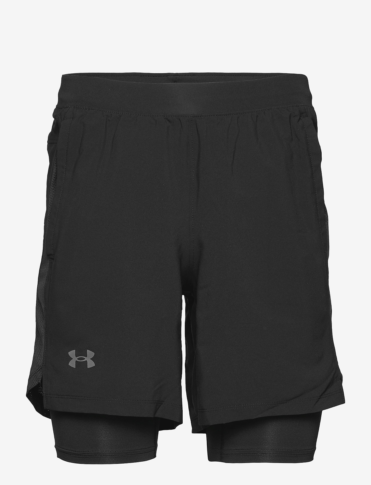 Under Armour - UA LAUNCH 7'' 2-IN-1 SHORT - training shorts - black - 0