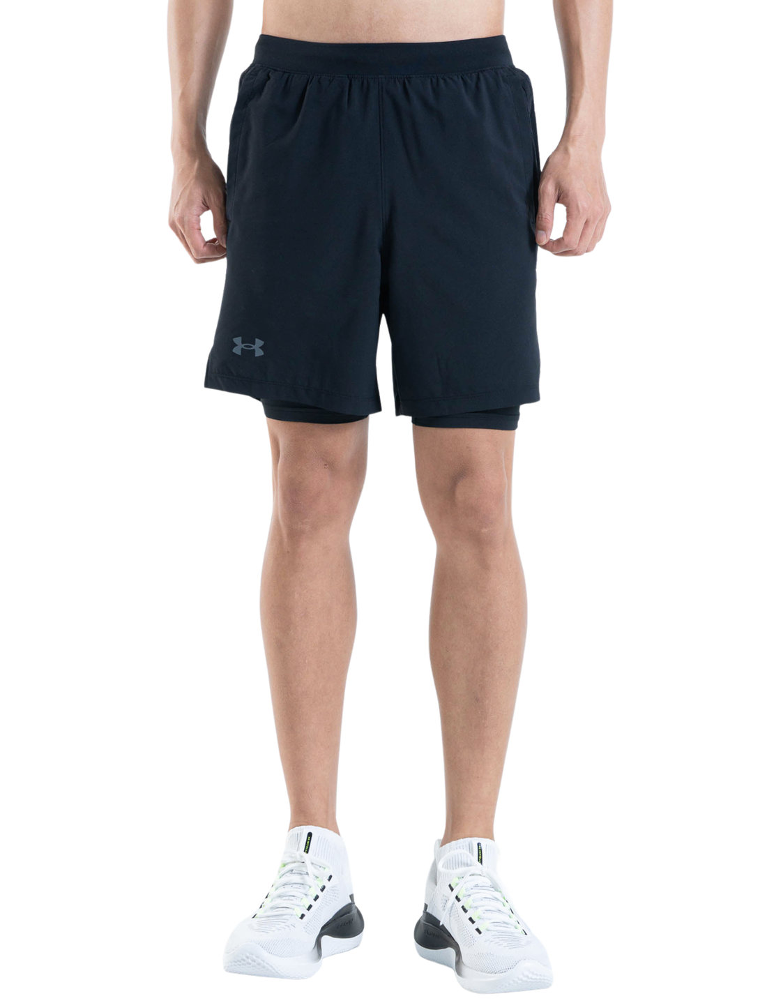 Under armor shorts with liner sales