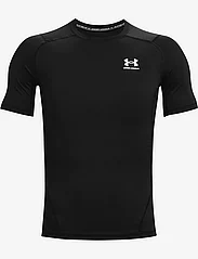 Under Armour - UA HG Armour Comp SS - short-sleeved t-shirts - black - 0