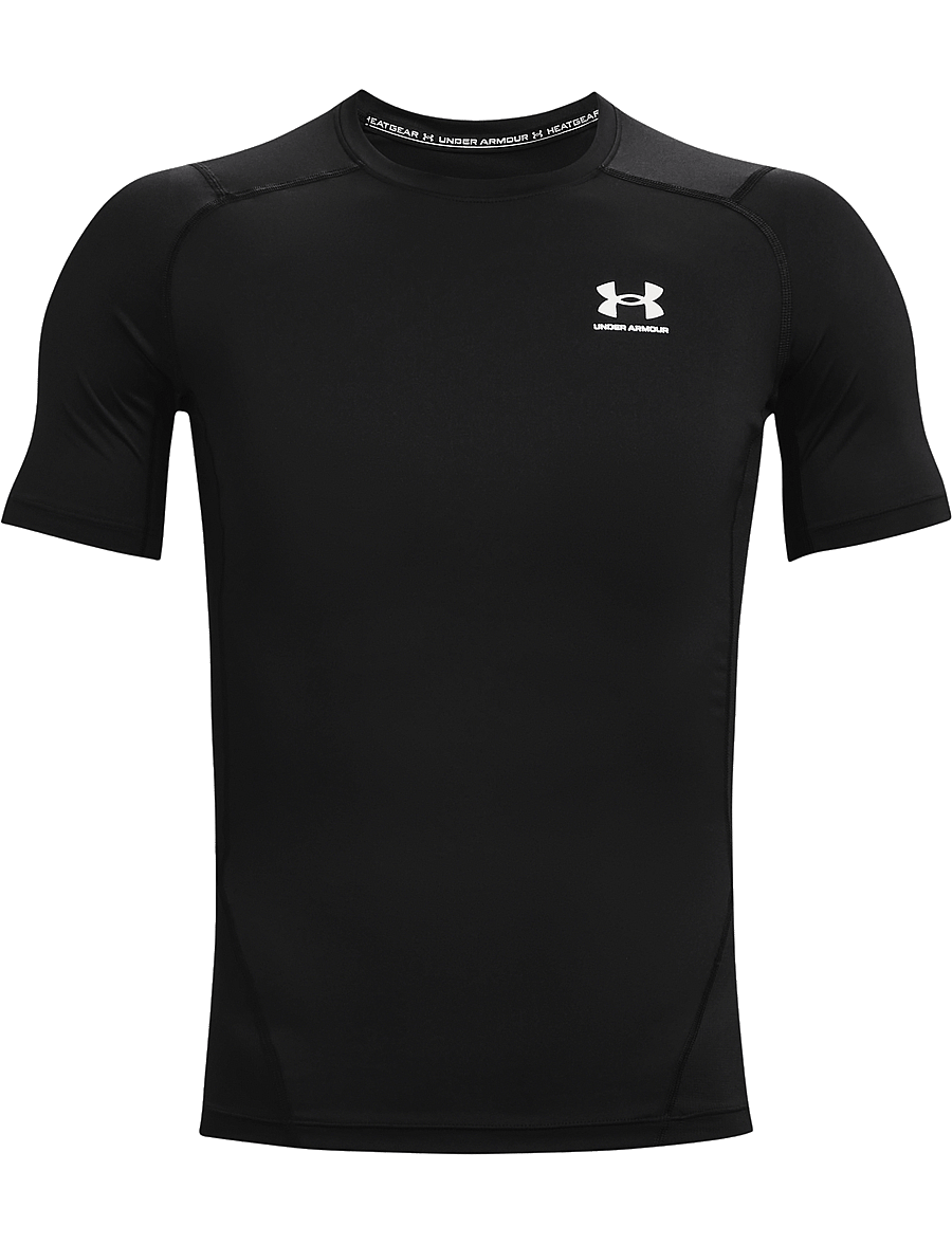 Under Armour - UA HG Armour Comp SS - t-skjorter - black - 1