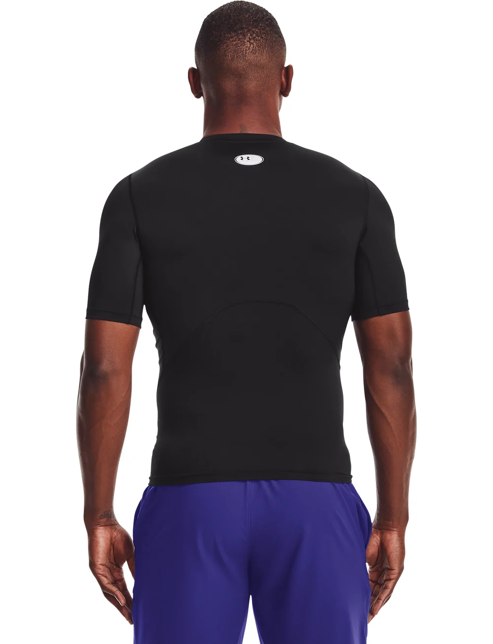 Under Armour - UA HG Armour Comp SS - t-shirts - black - 3