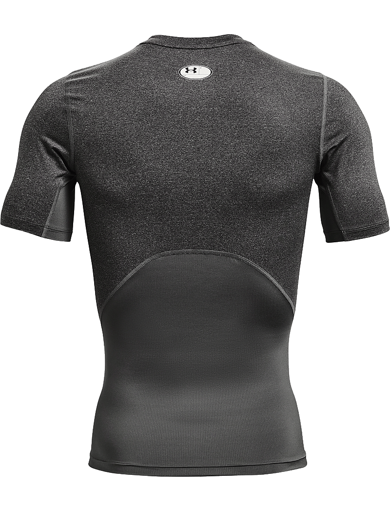 Under Armour - UA HG Armour Comp SS - t-shirts - carbon heather - 1