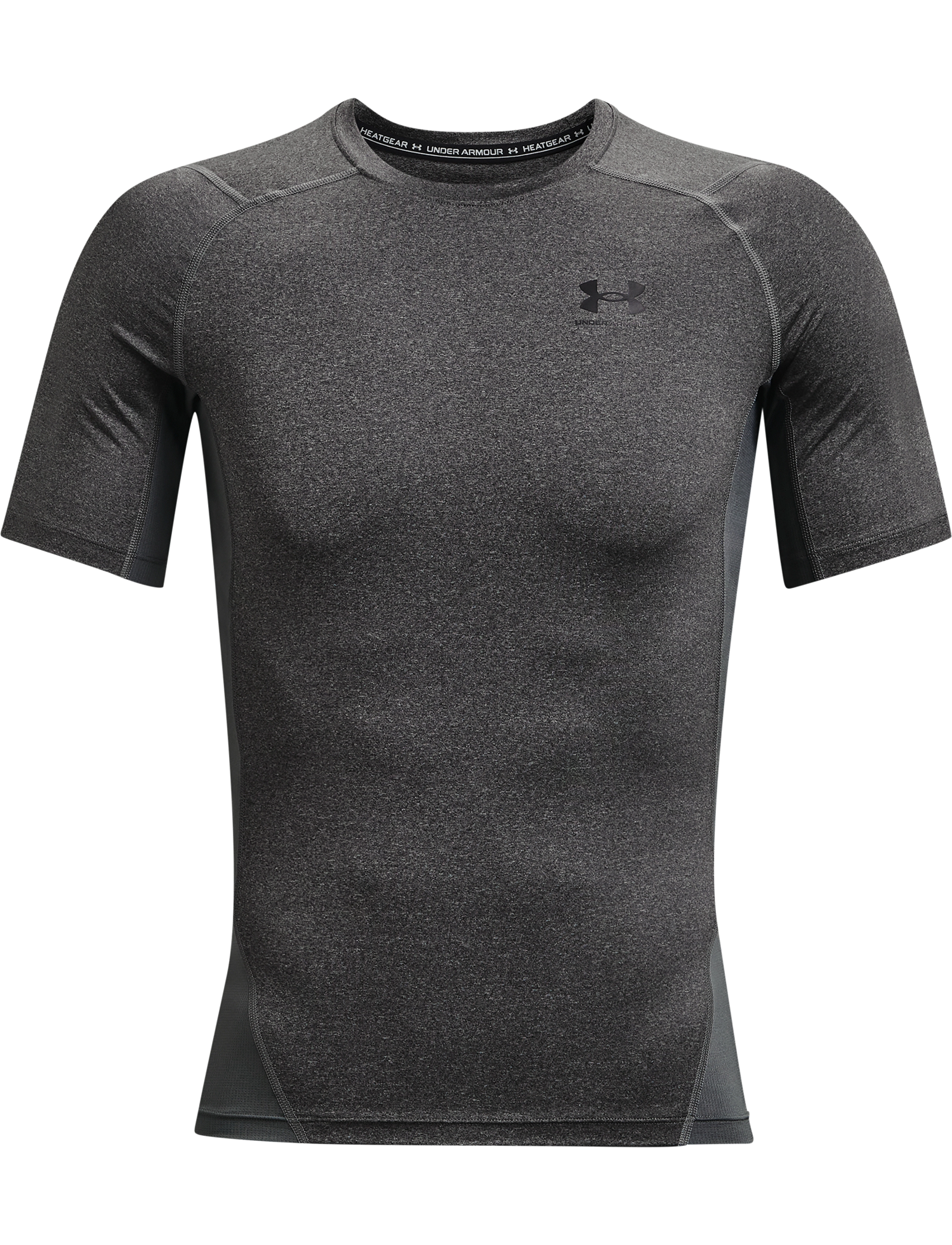 Under Armour - UA HG Armour Comp SS - t-särgid - carbon heather - 2