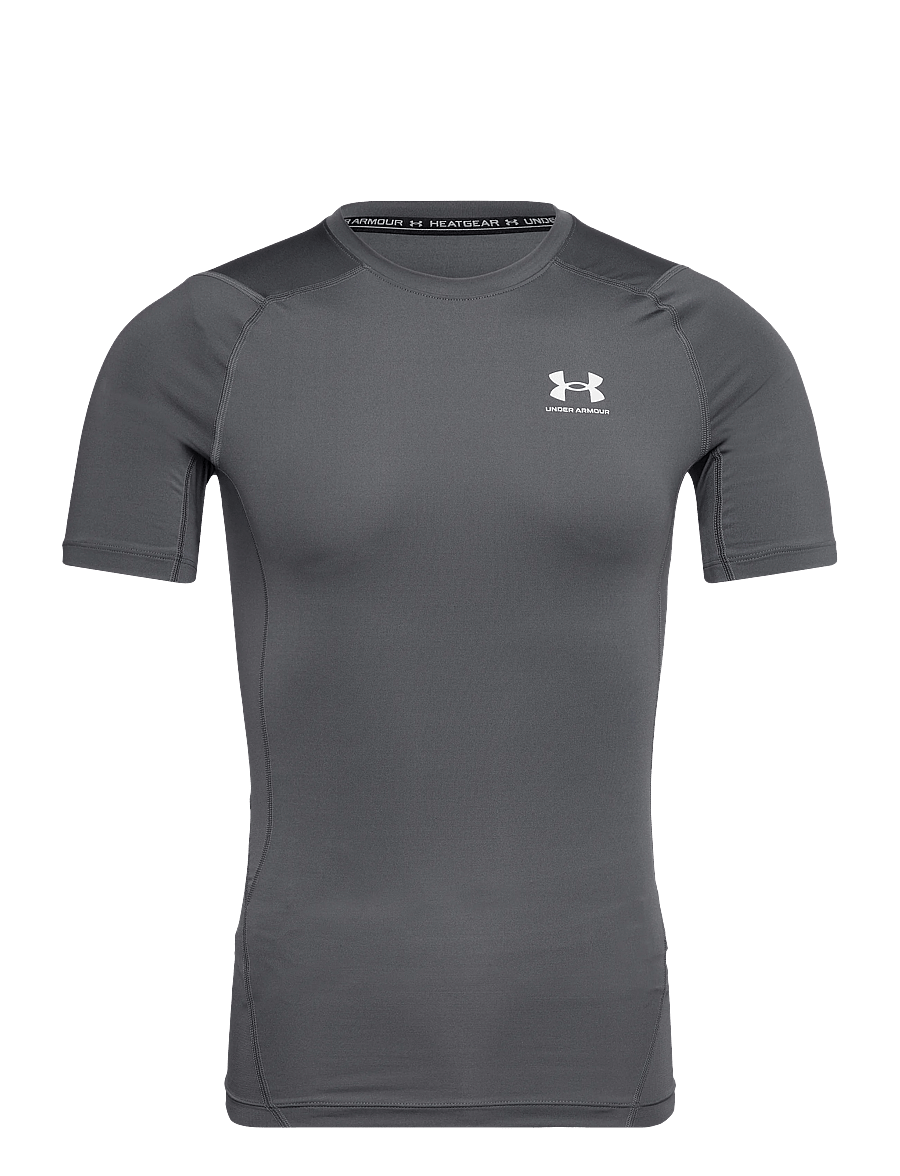 Under Armour - UA HG Armour Comp SS - t-shirts - castlerock - 1