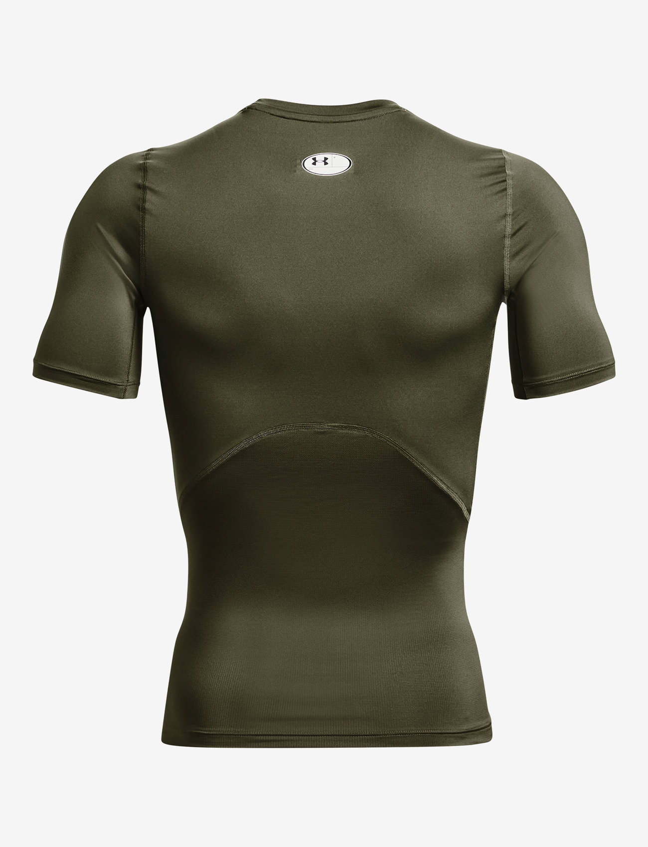 Under Armour - UA HG Armour Comp SS - t-shirts - marine od green - 2