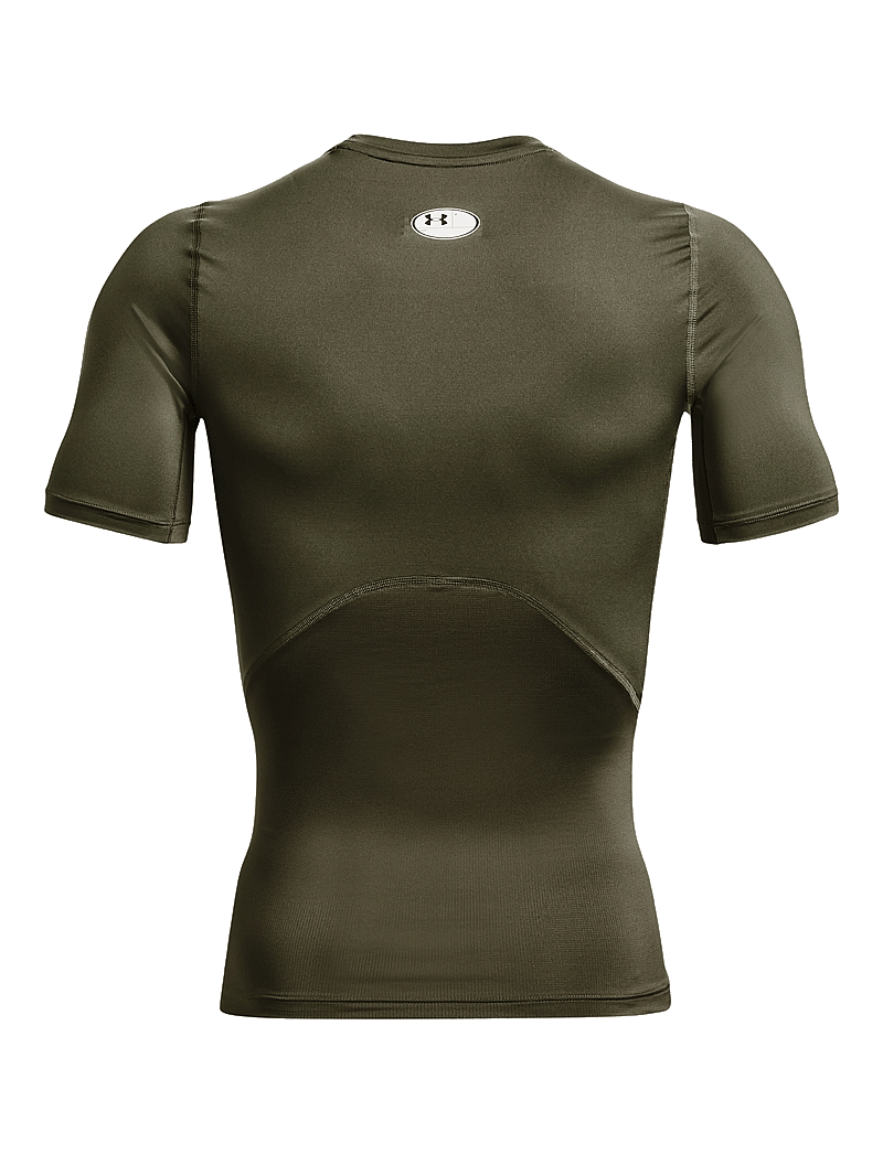 Under Armour - UA HG Armour Comp SS - t-shirts - marine od green - 2