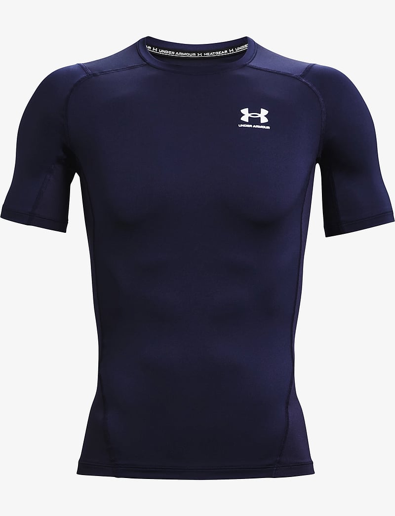 Under Armour - UA HG Armour Comp SS - t-shirts - midnight navy - 1
