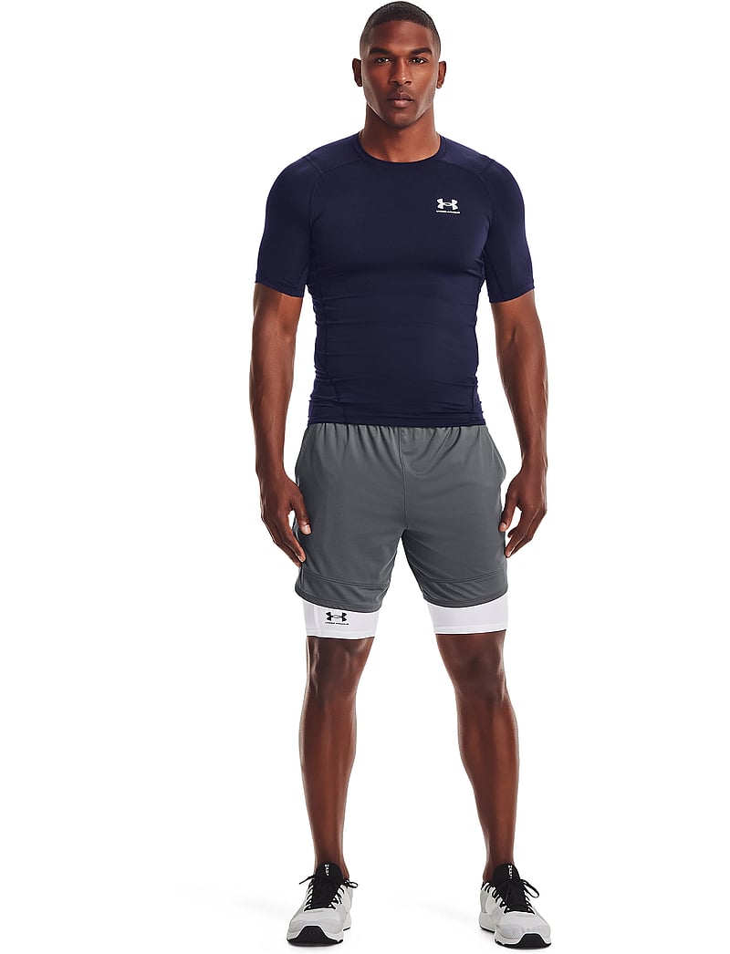 Under Armour - UA HG Armour Comp SS - t-shirts - midnight navy - 4