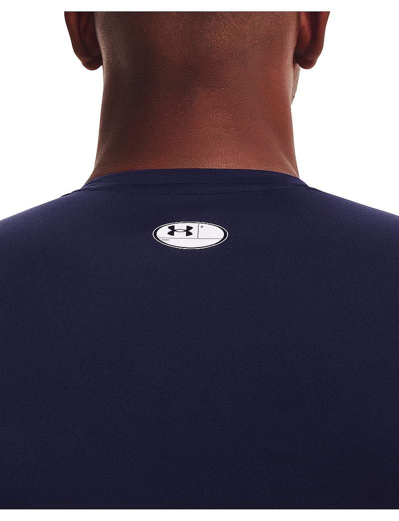 Under Armour - UA HG Armour Comp SS - t-shirts - midnight navy - 5
