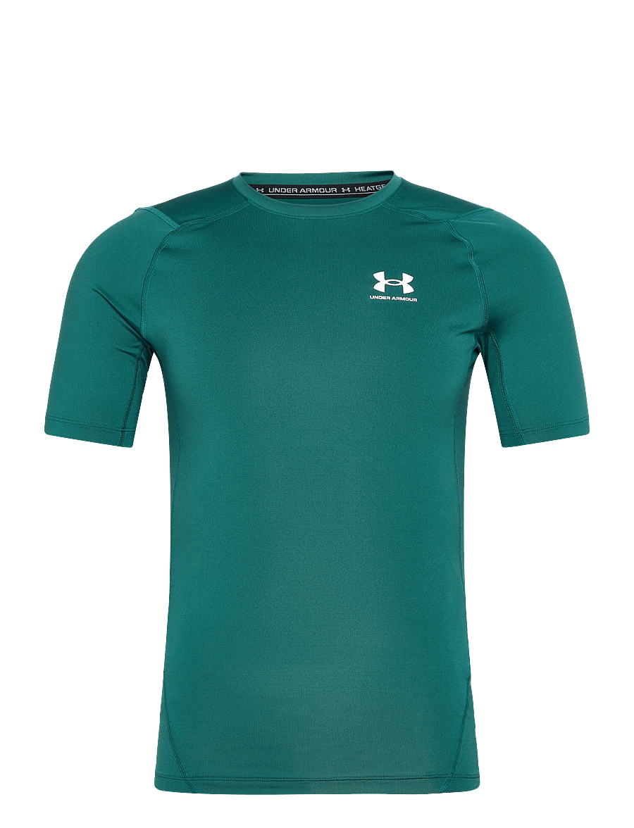 Under Armour - UA HG Armour Comp SS - t-shirts - rack green - 1